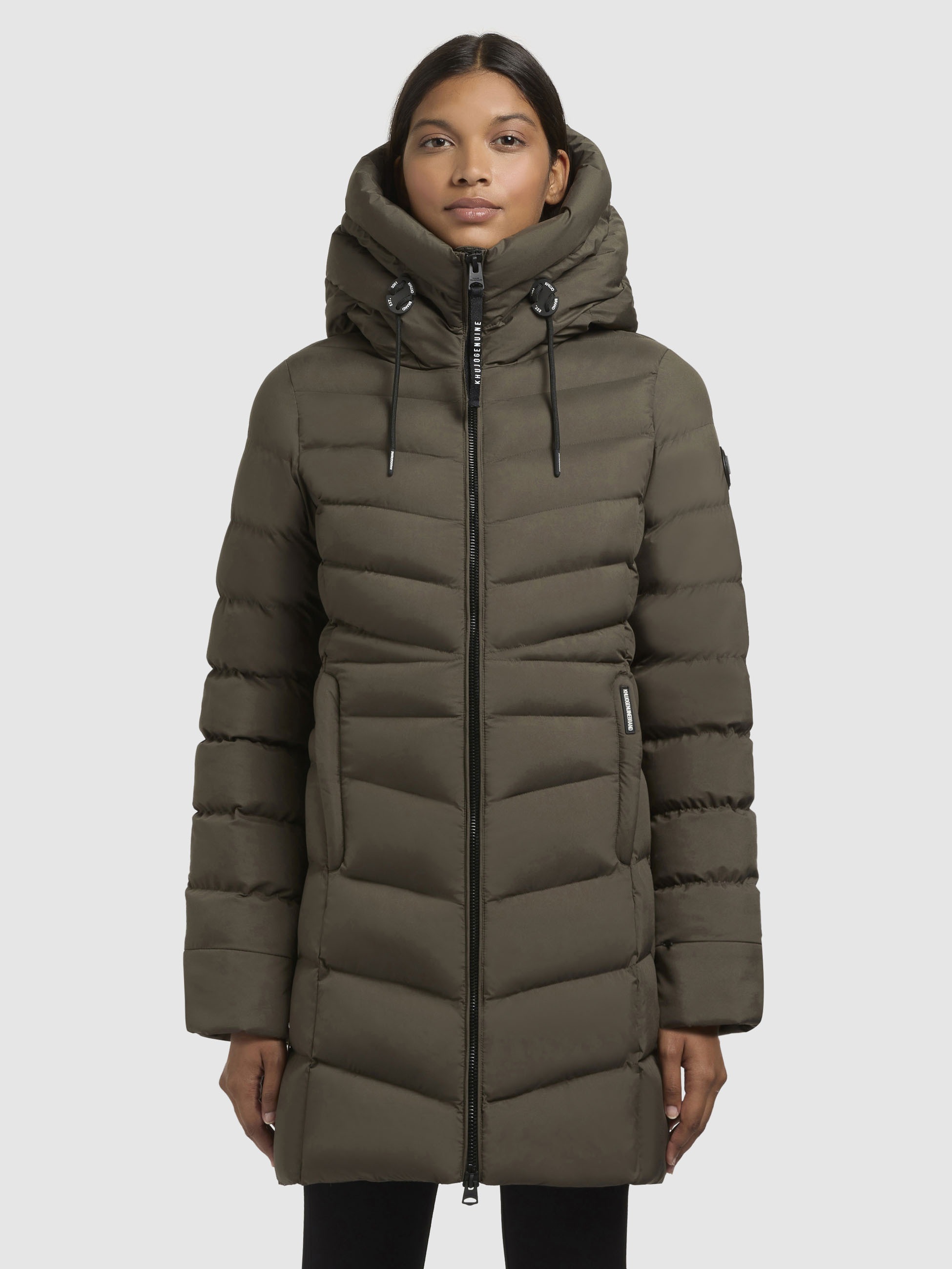 khujo Steppjacke »TUHANI4«, mit Kapuze