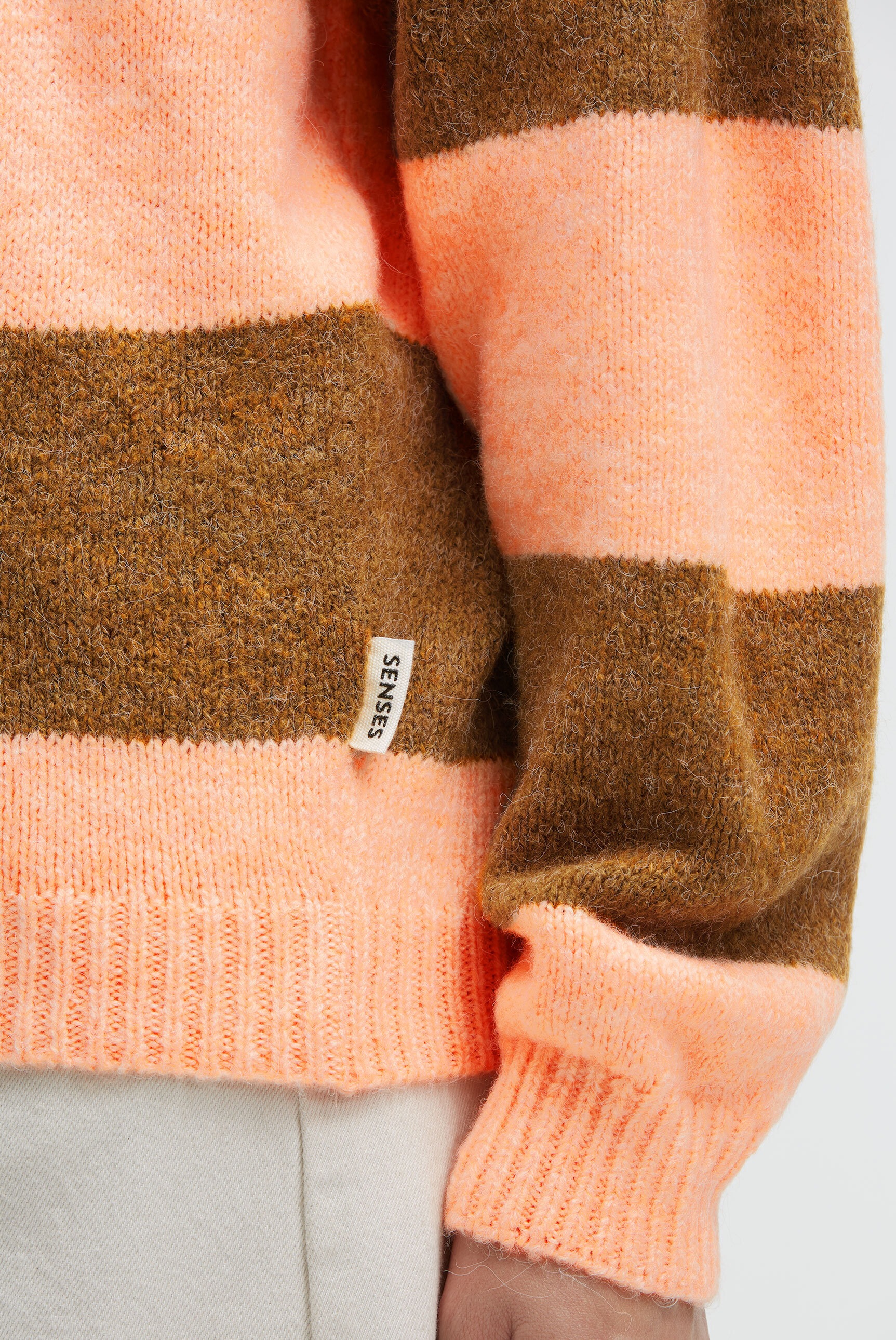 Thumbnail - SENSES.THE LABEL Rundhalspullover mit weicher Haptik