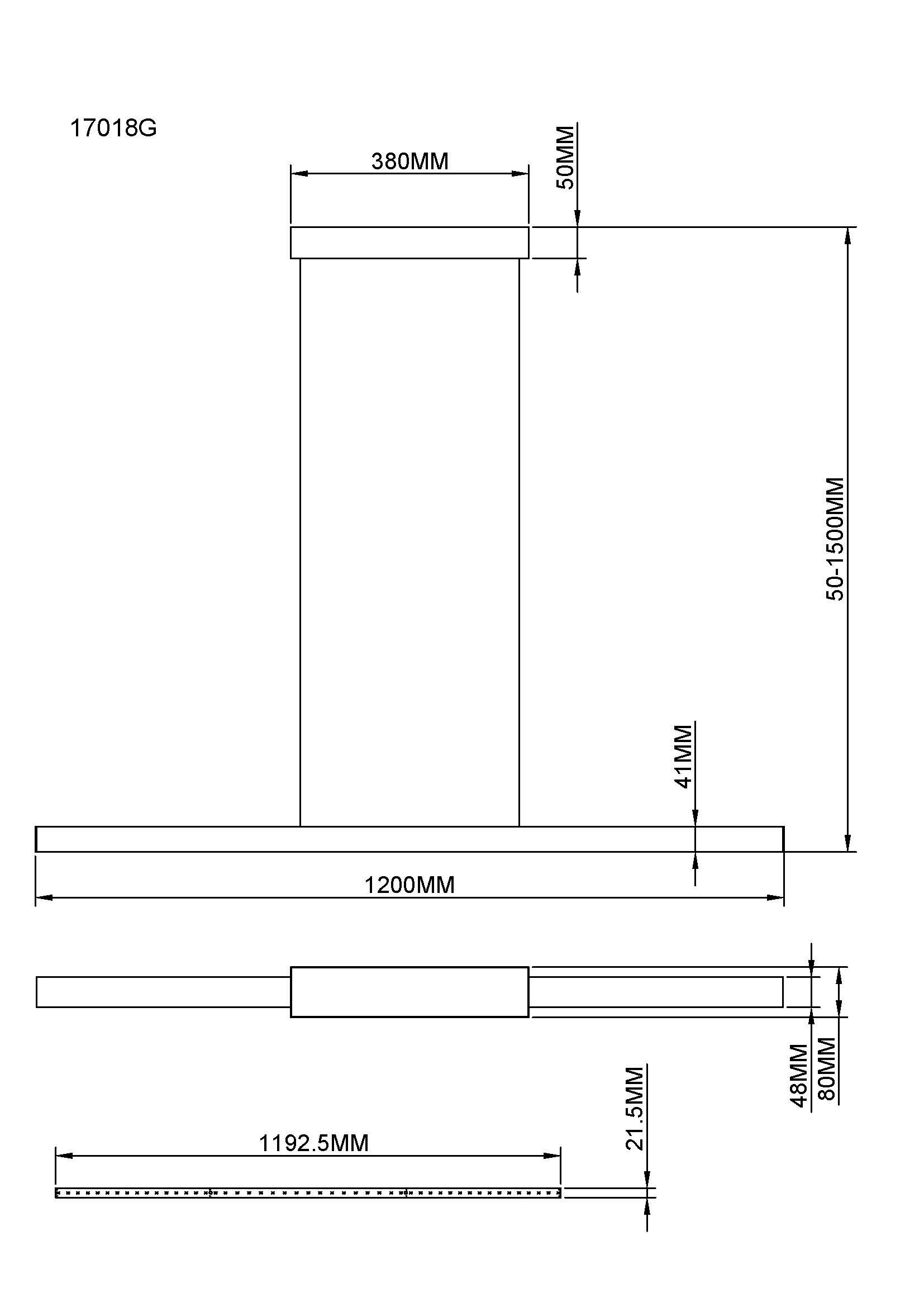 GLOBO LIGHTING Hängeleuchte »CODY« LED-Modul 1 Stk. Warmweiß Hängelampe Esszimmer-Leuchte Esstischleuchte Wohnzimmer