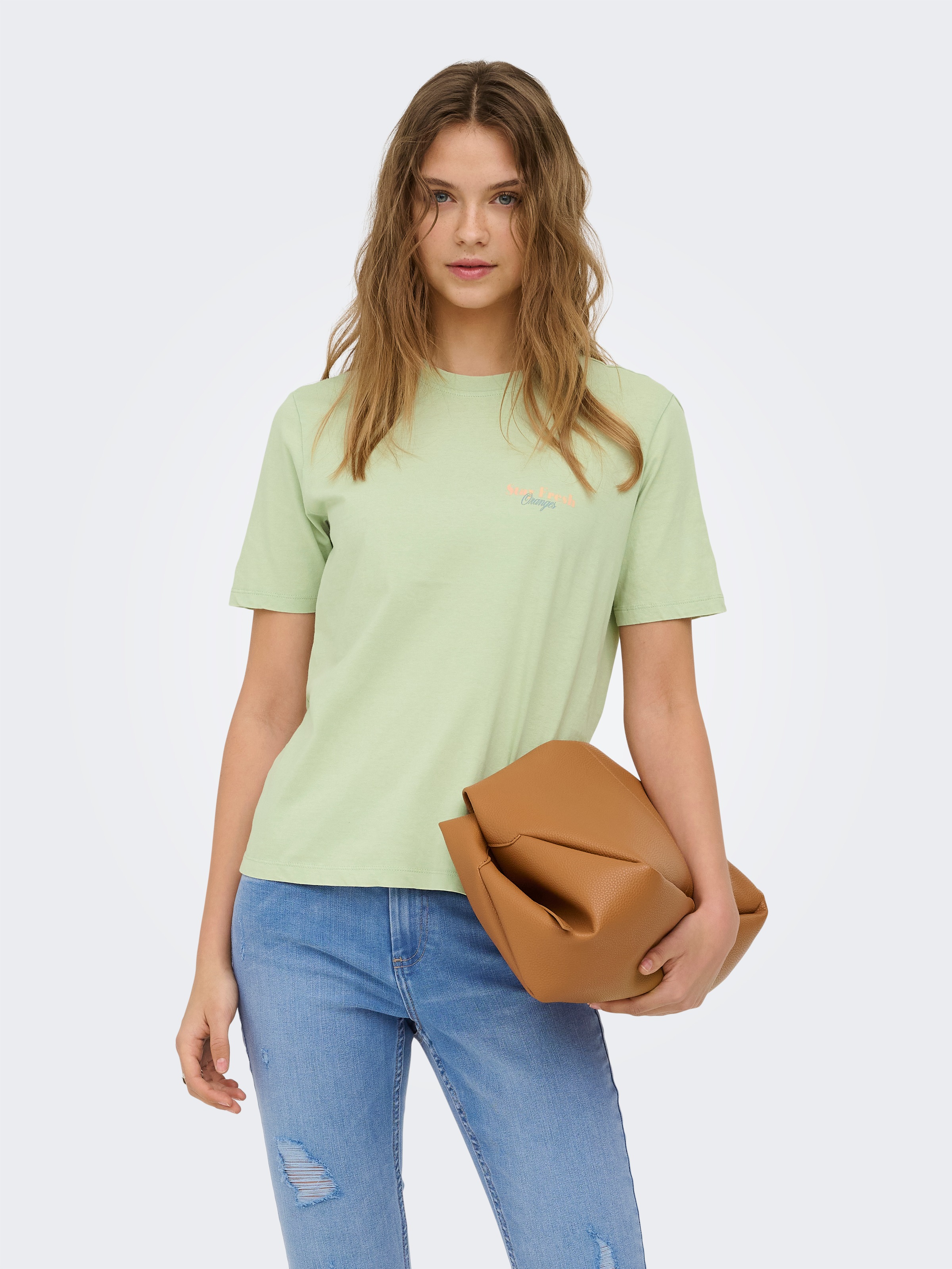 ONLY Kurzarmshirt »ONLLUCY MONJA SS TOP JRS NOOS«