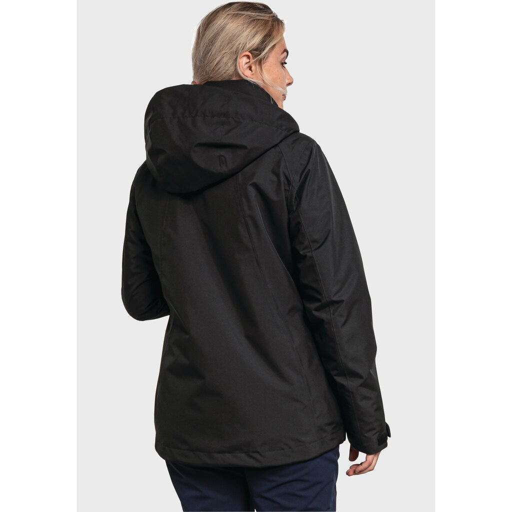 Schöffel Doppeljacke »3in1 Jacket Partinello L«, mit Kapuze