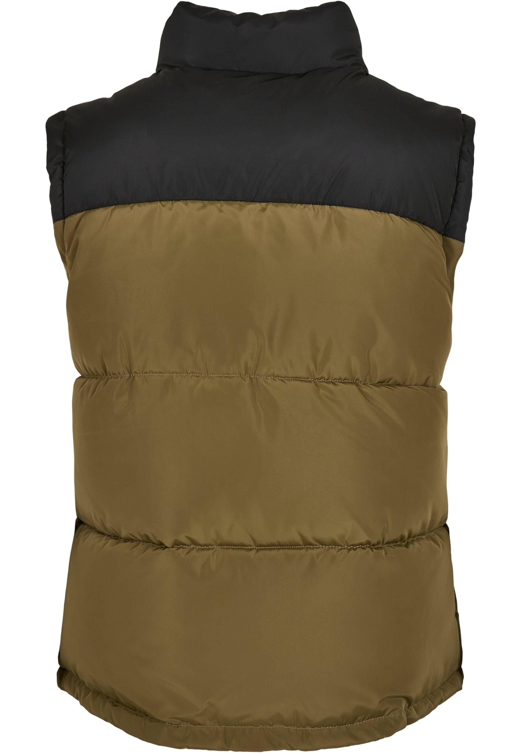URBAN CLASSICS Jerseyweste »Urban Classics Herren Block Puffer Vest«, (1 tlg.)