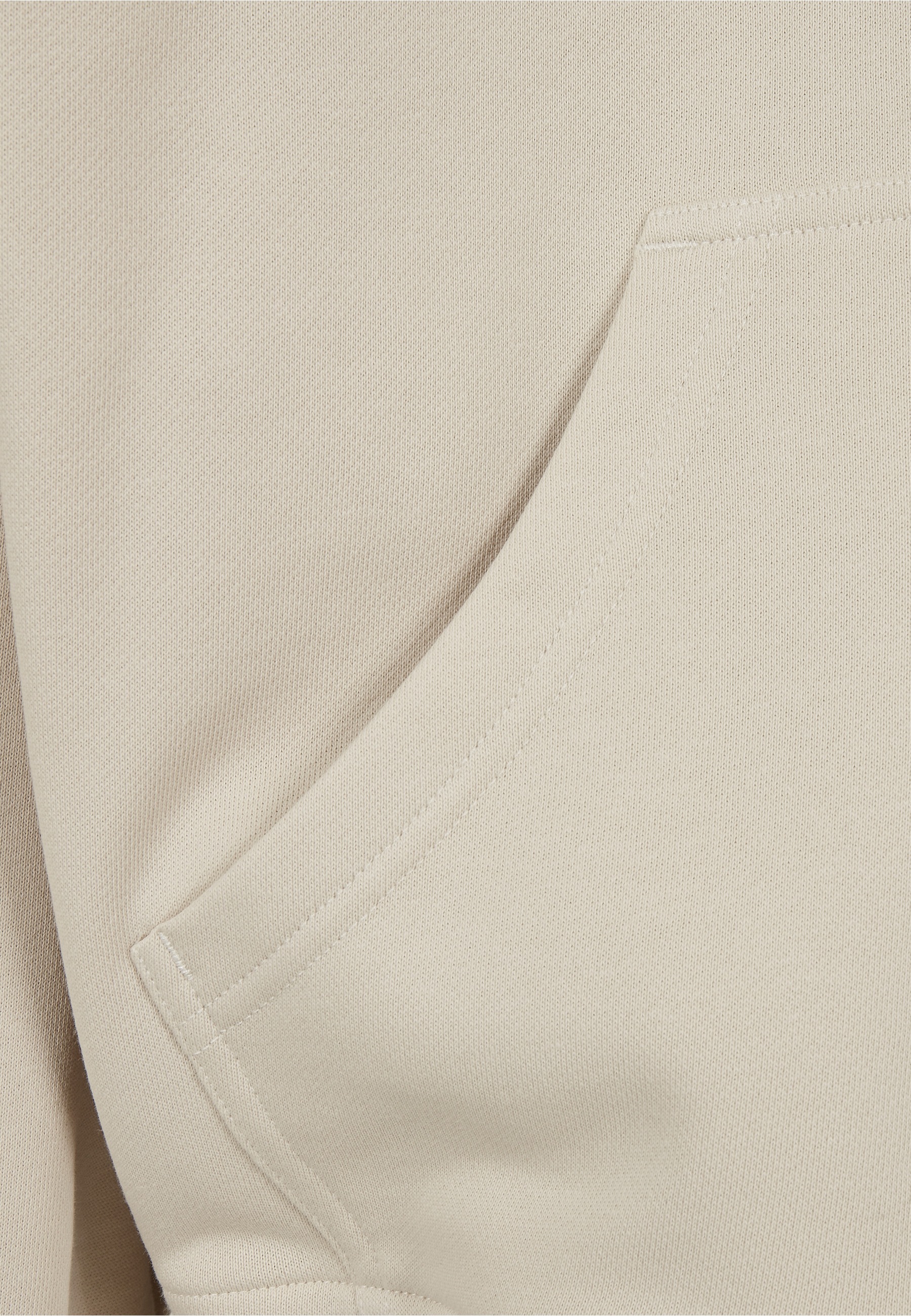 URBAN CLASSICS Rundhalspullover »Urban Classics Herren 90's Zip Hoody« 1 Stk.