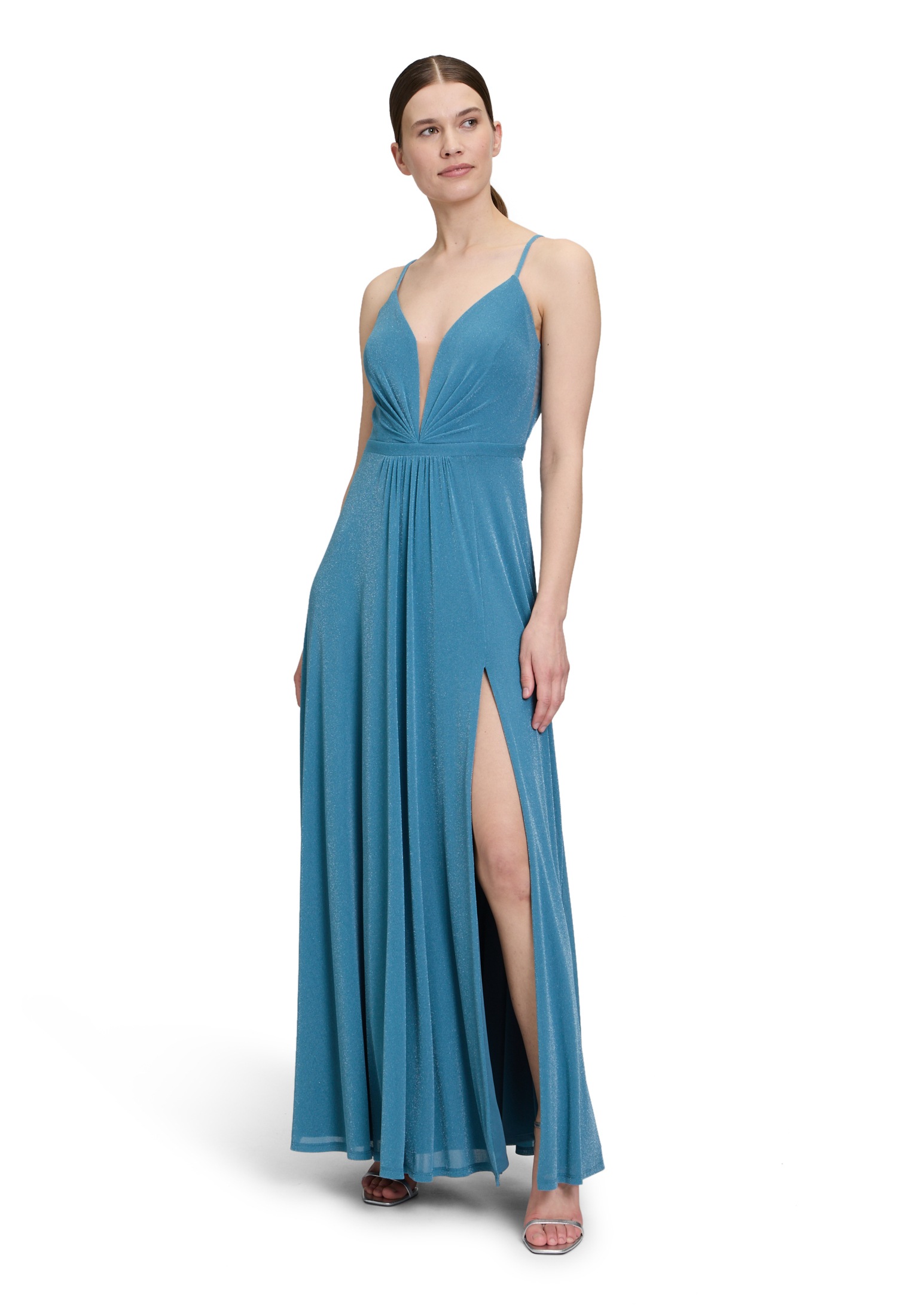 Vera Mont Abendkleid "Vera Mont Damen Abendkleid mit Lurexfaden", Material günstig online kaufen