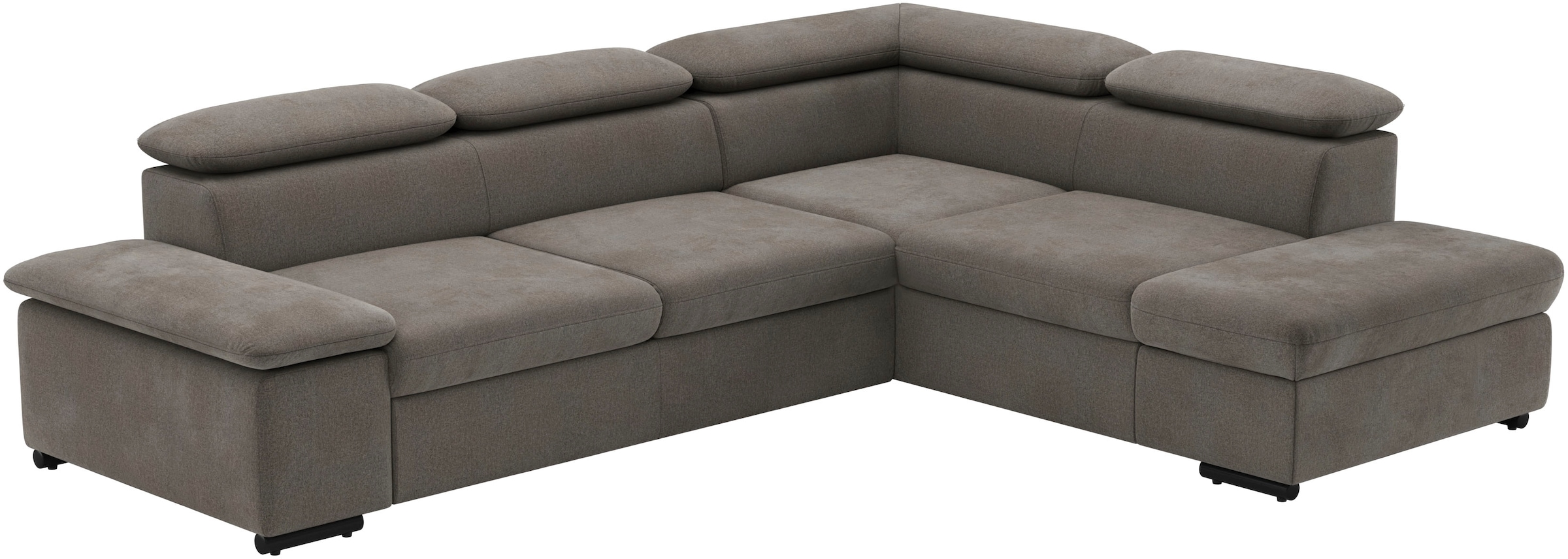 sit&more Ecksofa »Alcudia L-Form«, wahlweise mit Bettfunktion