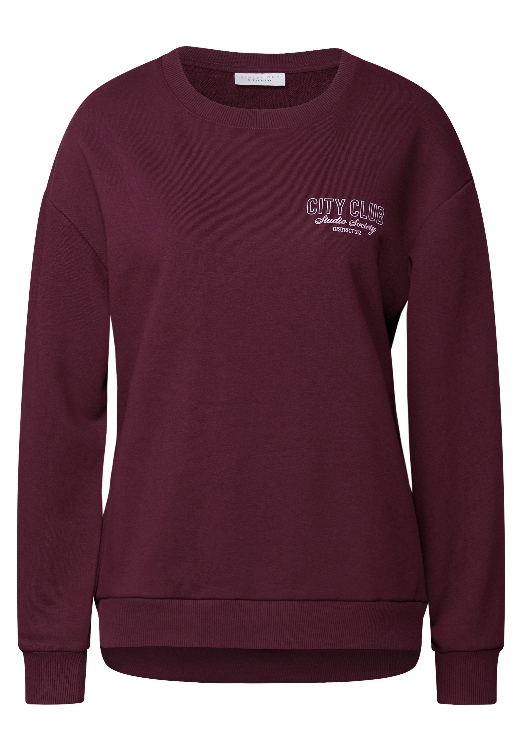 STREET ONE STUDIO Sweatshirt, im soften Baumwoll-Mix