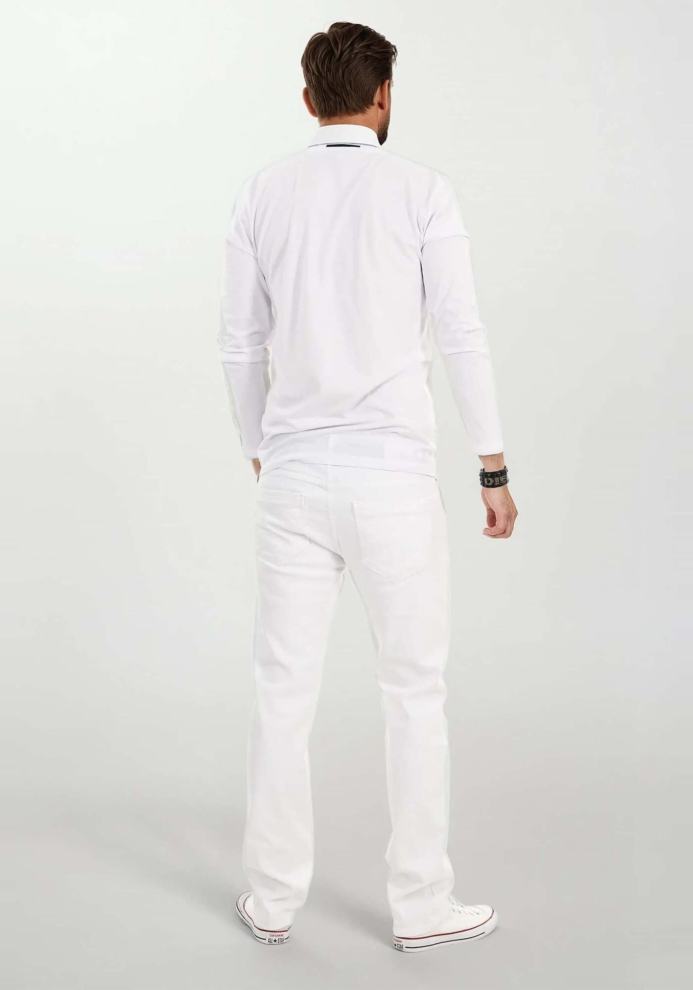 Alessandro Salvarini Comfort-fit-Jeans »A.Salvarini Designer Herren Jeans Hose Basic Jeanshose«
