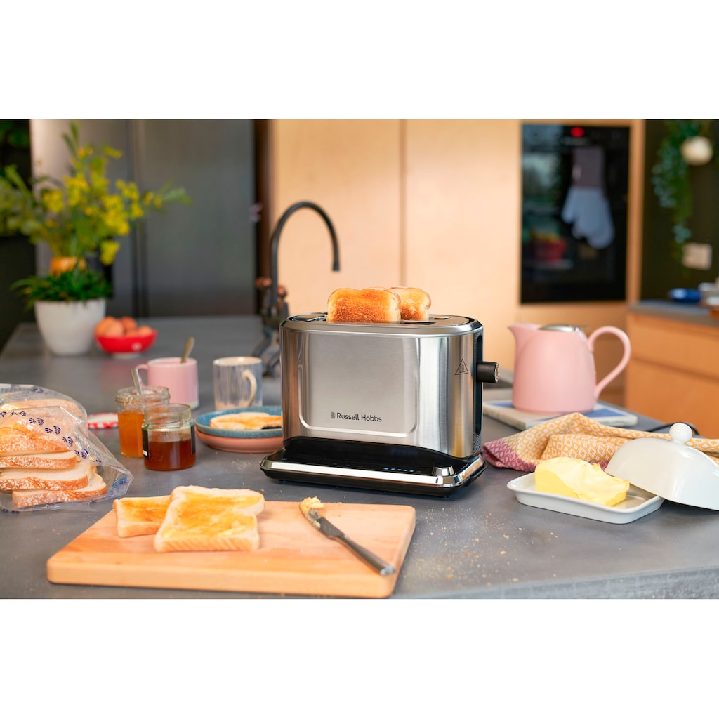 RUSSELL HOBBS Toaster »Attentiv 26210-56«, 2 lange Schlitze, für 2 Scheiben, 1640 W