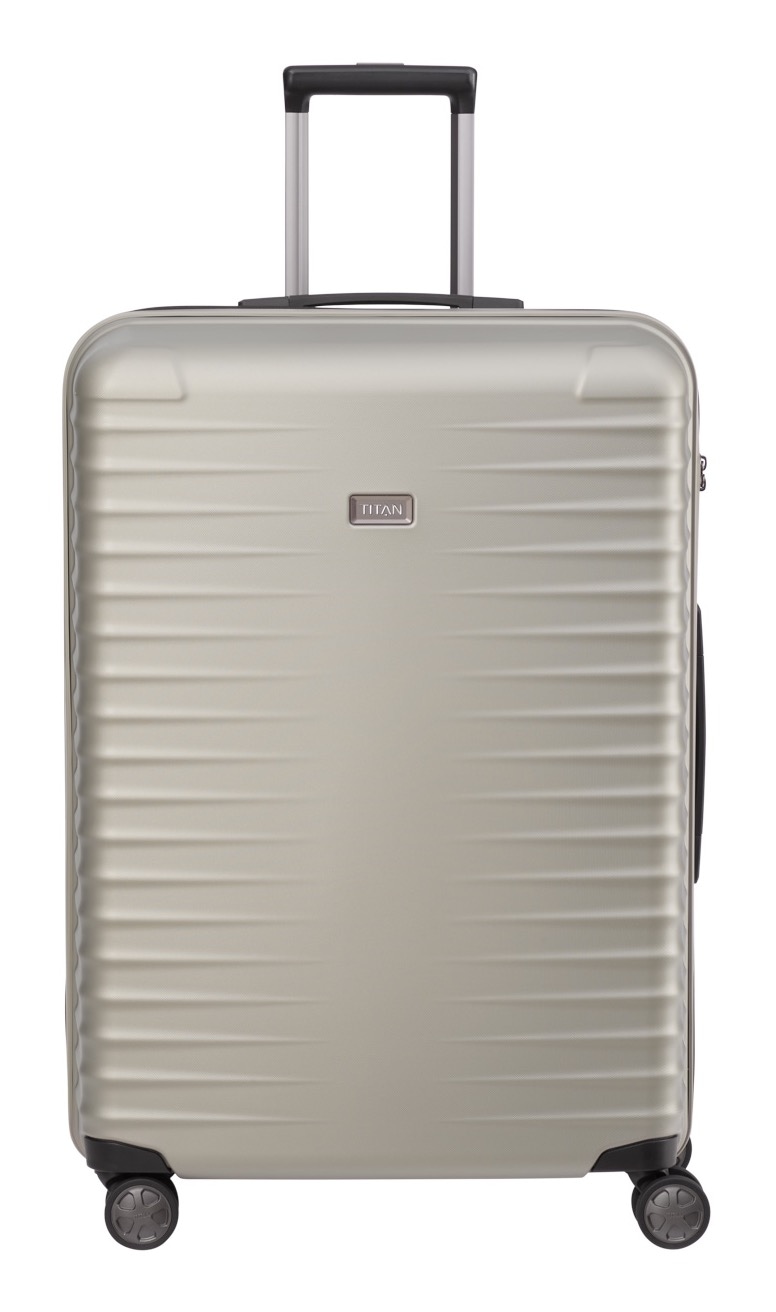 TITAN® Hartschalen-Trolley »LITRON, verschiedene Größen und Farben«, 4 Rollen, Hartschalen-Koffer Made in Germany mit 10 Jahren Herstellergarantie