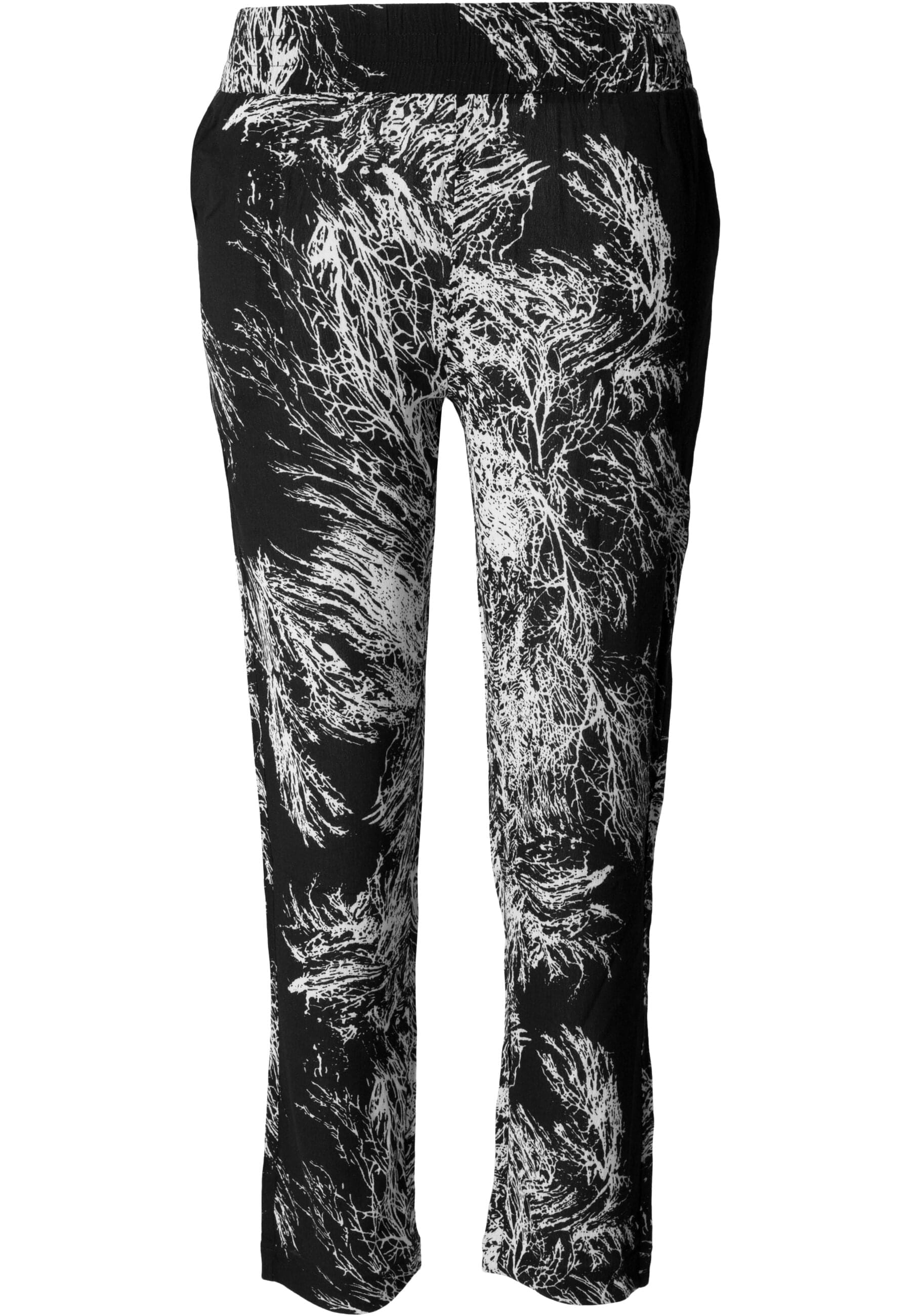 URBAN CLASSICS Stoffhose "Urban Classics Damen Ladies Beach Pants" günstig online kaufen