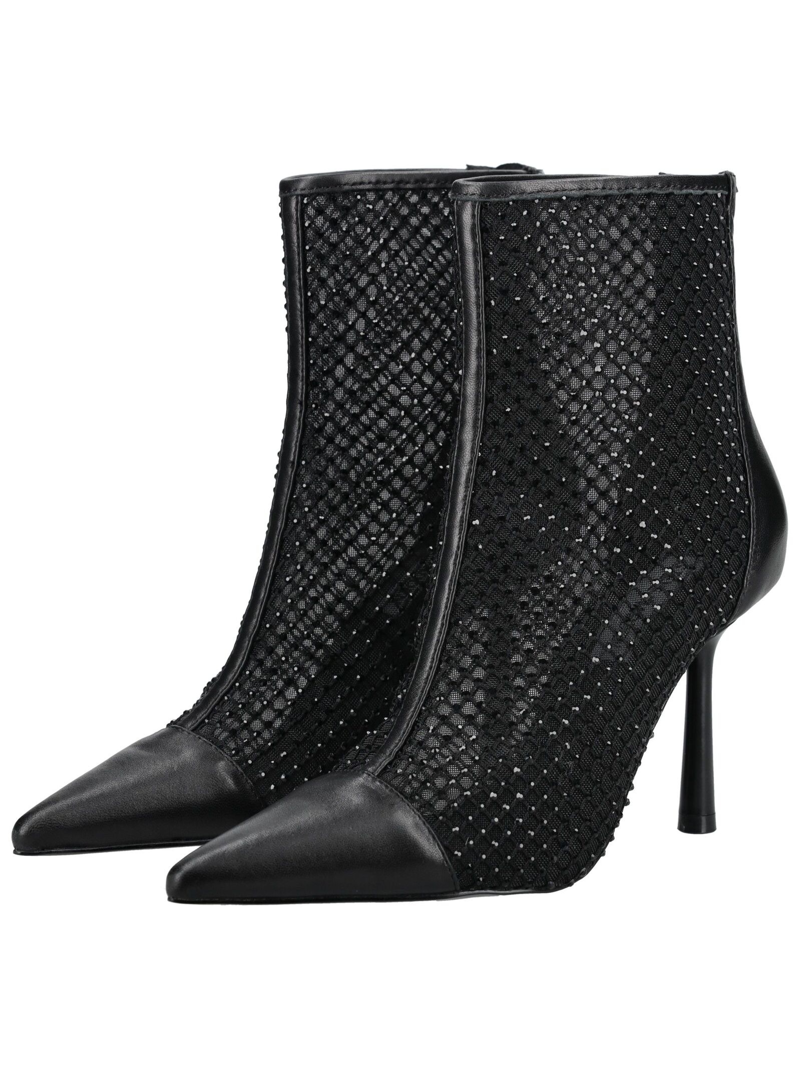 STEVE MADDEN High-Heel-Stiefelette »STEVE MADDEN Stiefelette Leder/Mesh«