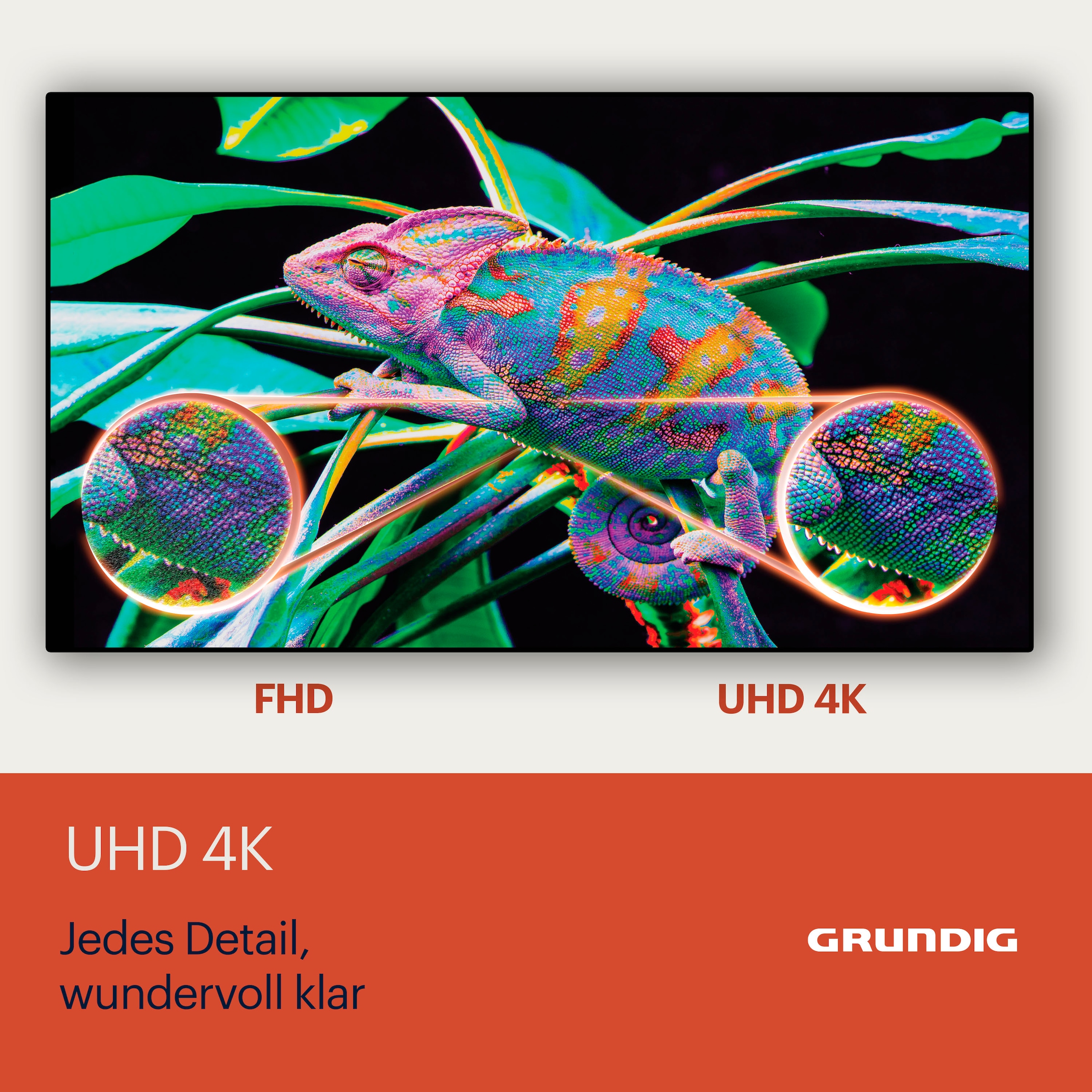 Grundig LED-Fernseher »43 VOE 74 EL3T00«, 4K Ultra HD, Google TV