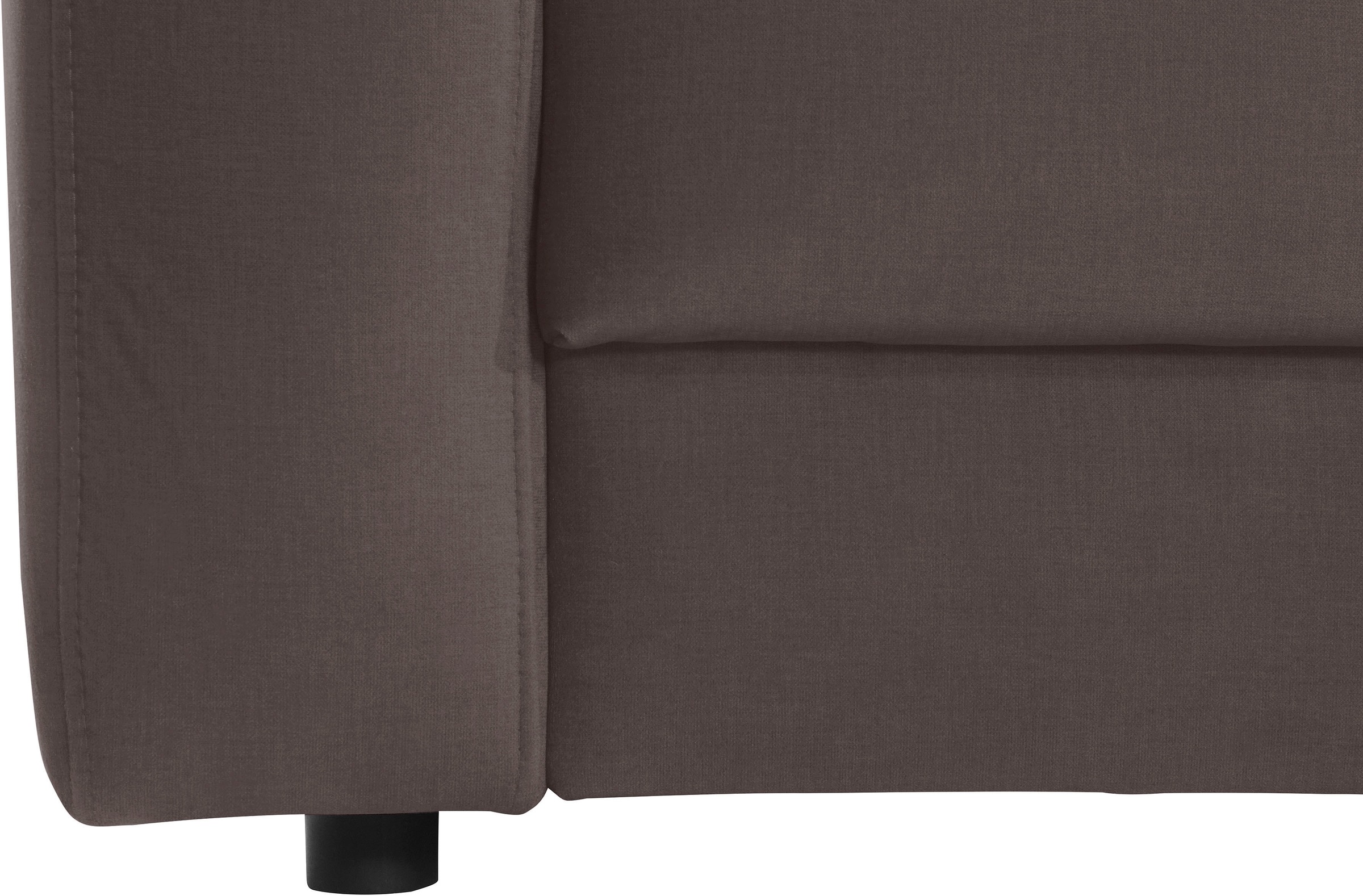 Wohnlandschaft HOME AFFAIRE "Bloomfield, Mega Polsterprogramm, Breite 405cm, viel Platz, U-Form", grau (taupe), B:405cm H:84cm T:224cm, 100% Polyester, Sofas, Wohnlandschaft, mit extra tiefer Sitzfläche, wahlweise mit Sitztiefenverstellung 2