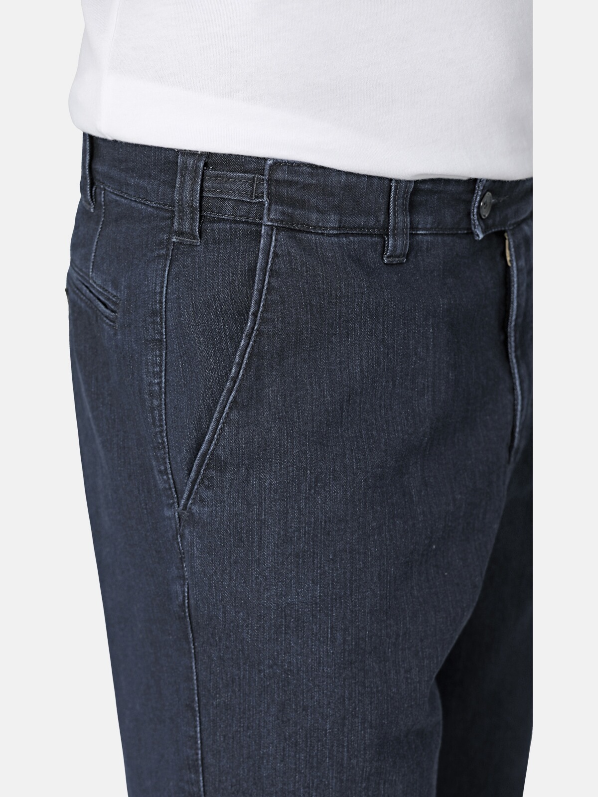 Bequeme Jeans BABISTA "Hose QUERELLO", Herren, Gr. 60, N-Gr, blau (dunkelblau), Obermaterial: 78% Baumwolle CO. 21% Polyester COOLMAX PES(Coolmax). 1% Elasthan EL., Jeans 3