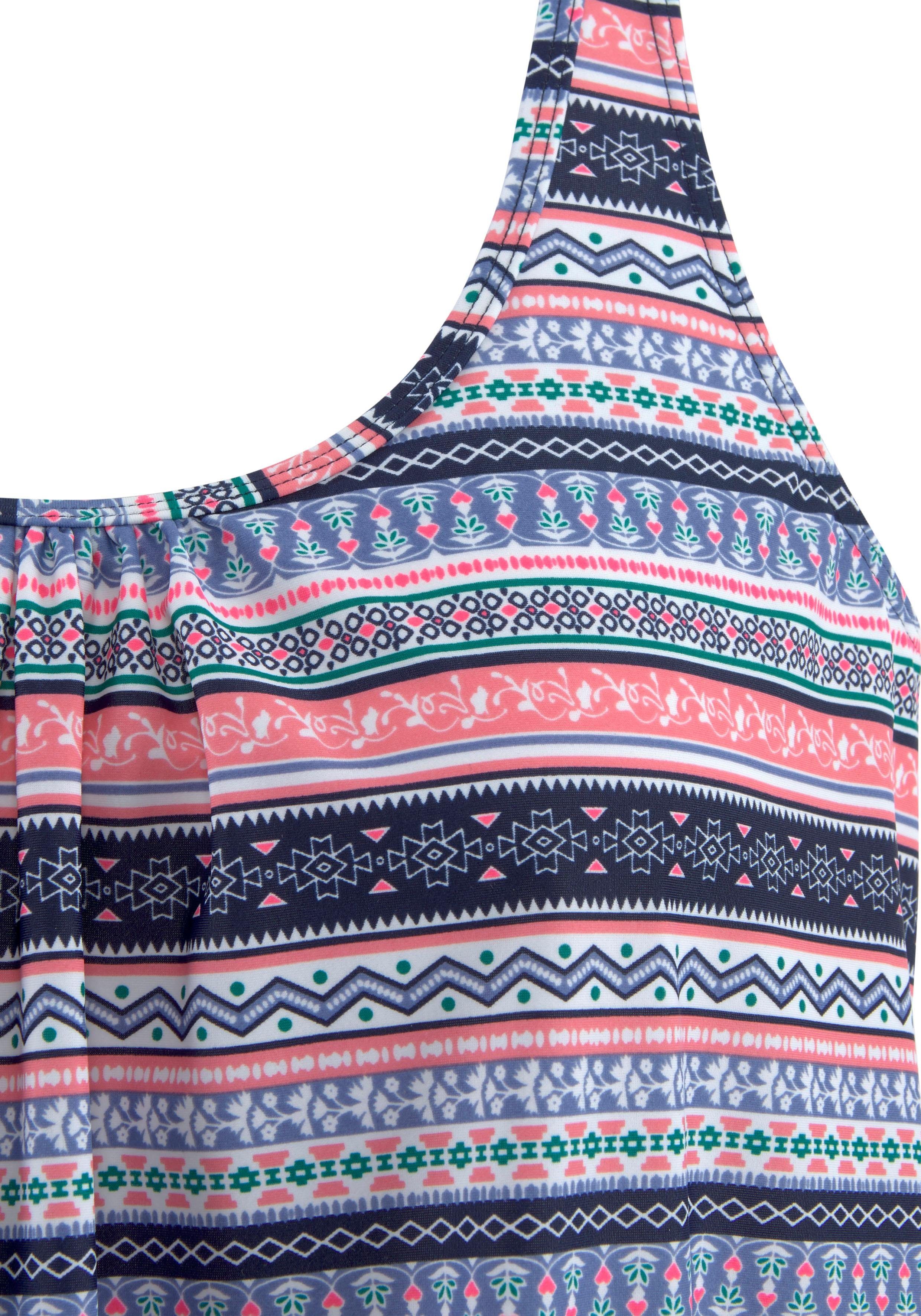 Thumbnail - s.Oliver Oversize-Tankini mit schönem Bordürendruck