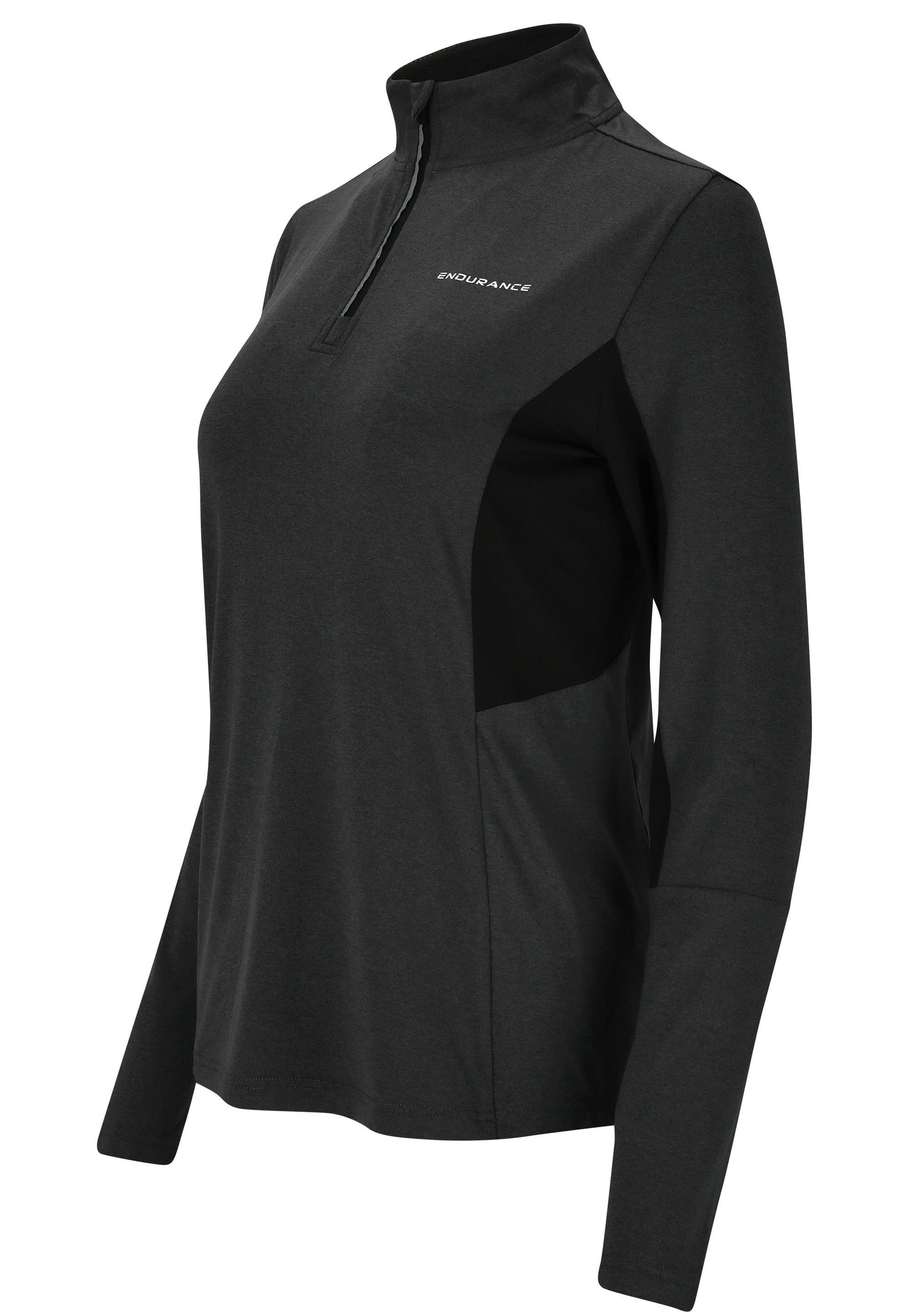 ENDURANCE Langarmshirt »JOCEE W Midlayer«, (1 tlg.), mit reflektierenden Details