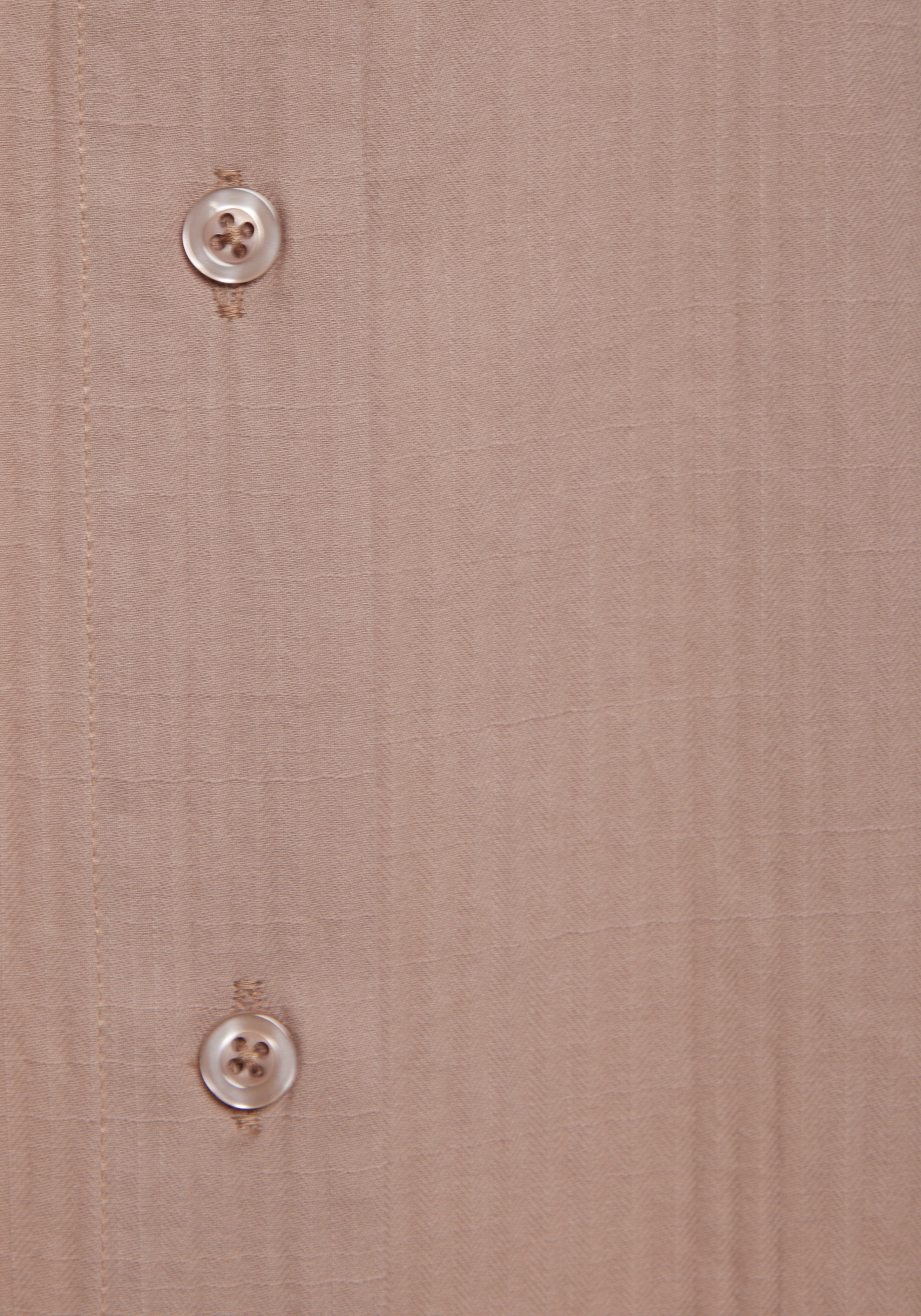 Vivance Hemdbluse aus Strukturware, Damenbluse mit Hemdkragen und Knopfleiste
