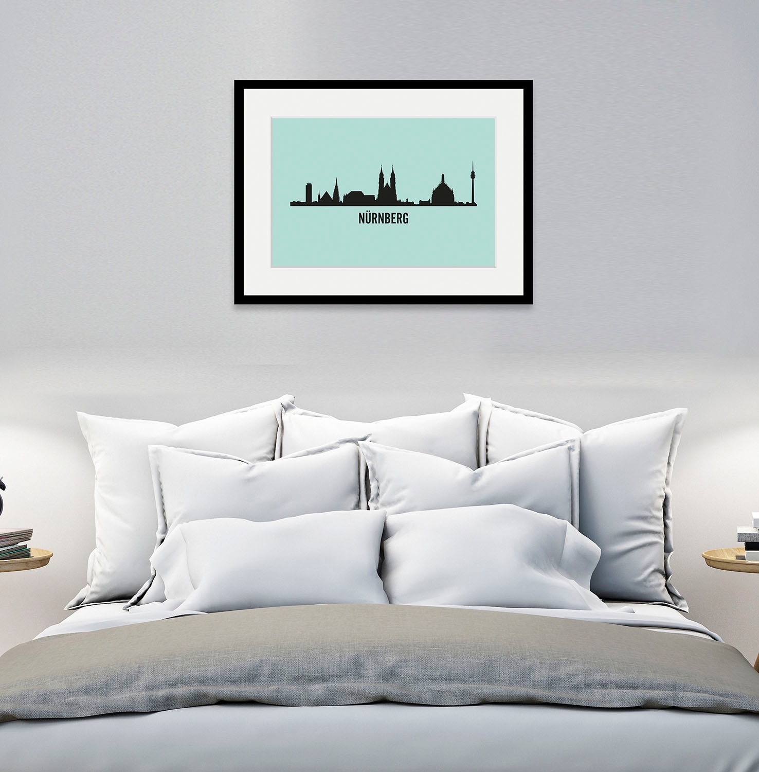 queence Paveikslas »Nürnberg Skyline« Städte-S...