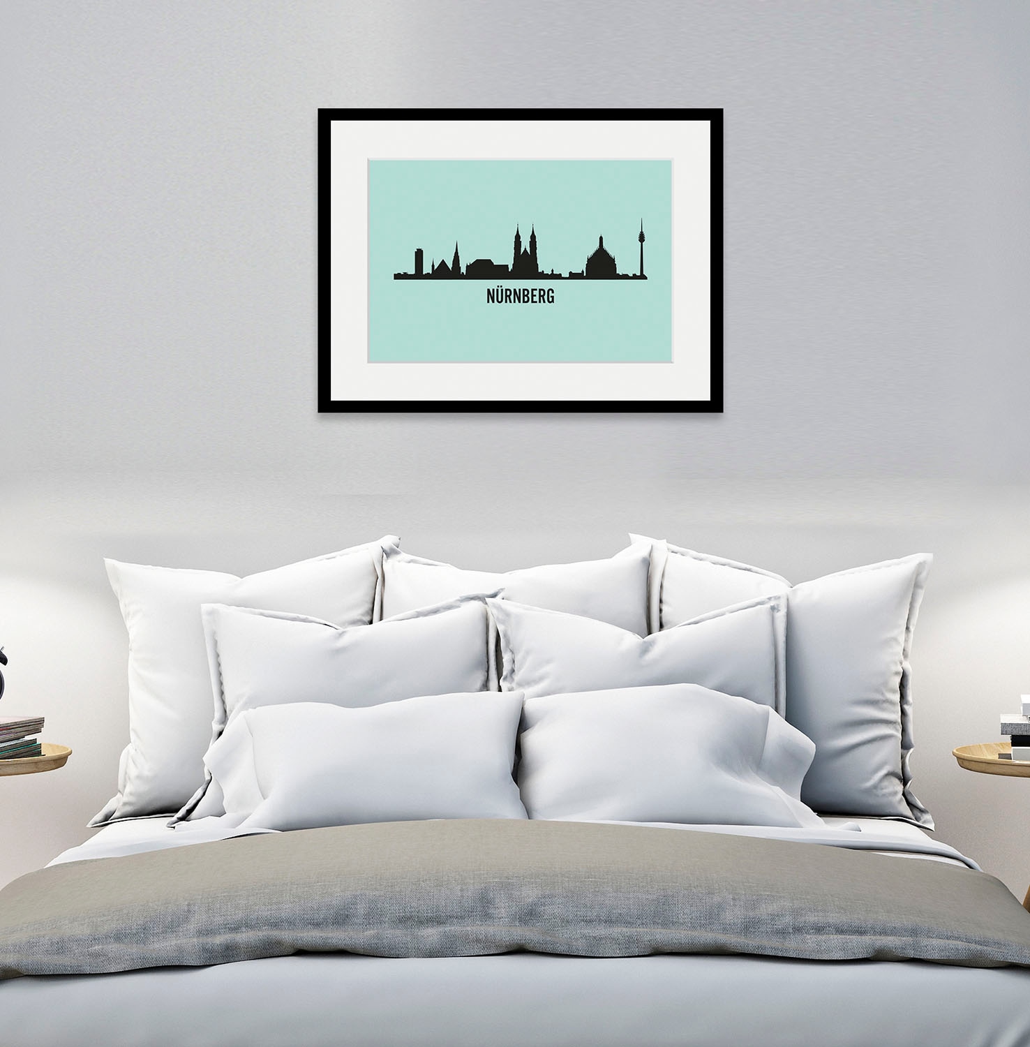 queence Bild "Nürnberg Skyline", Städte, (1 St.)