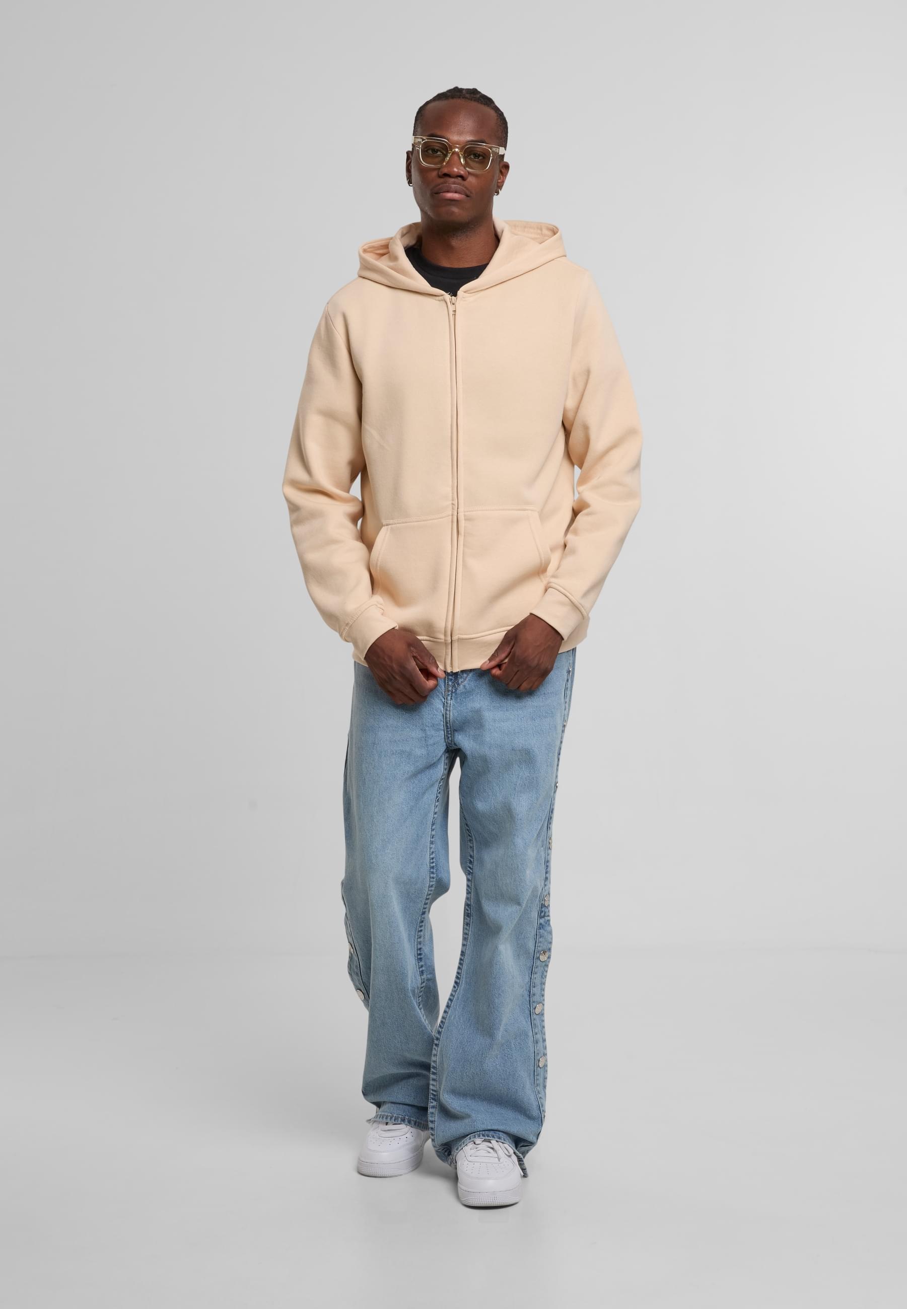 URBAN CLASSICS Sweatjacke »Urban Classics Basic Essential Zip Hoody«