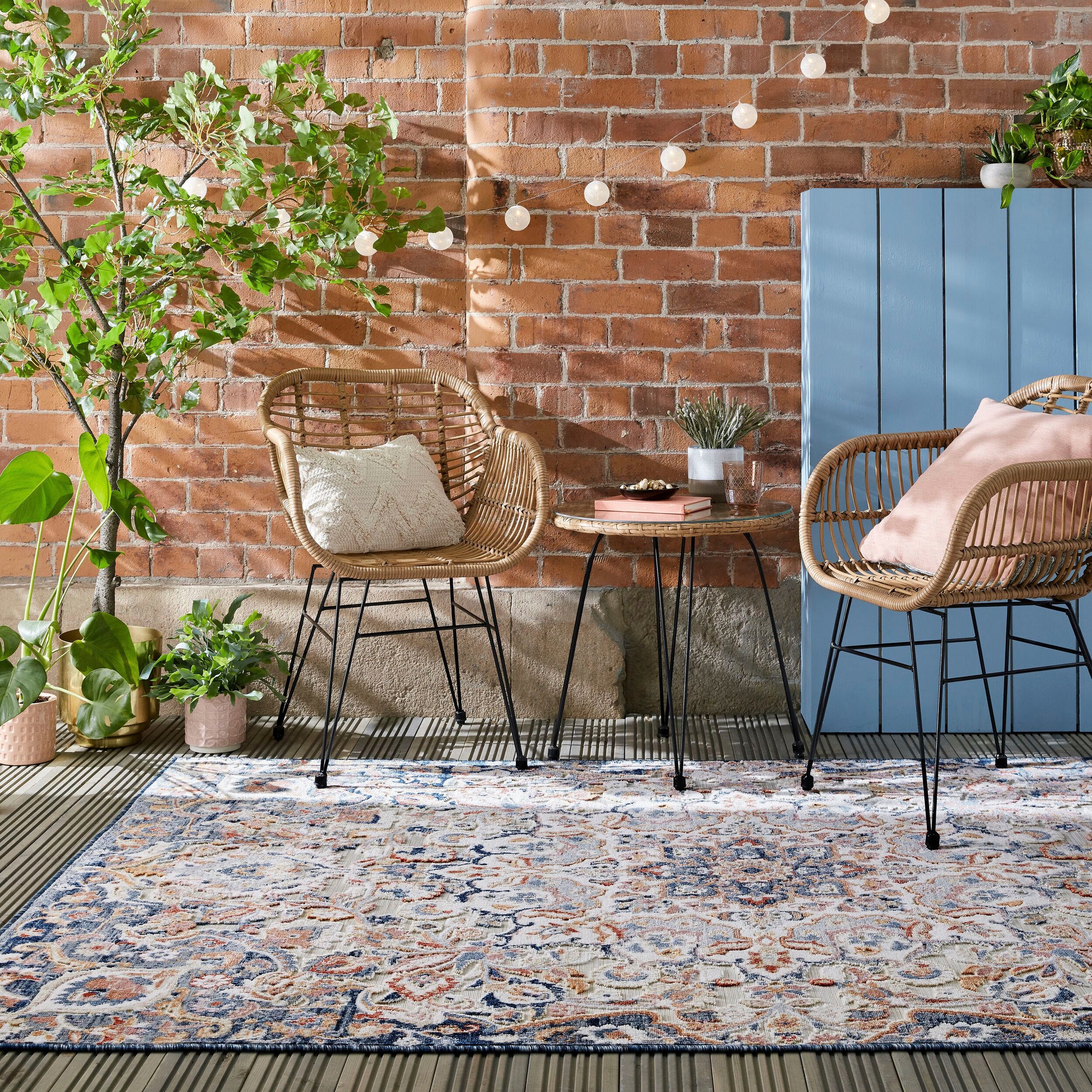 FLAIR RUGS Teppich "Mabel, für drinnen und draußen" rechteckig 2 Höhe Outdo günstig online kaufen