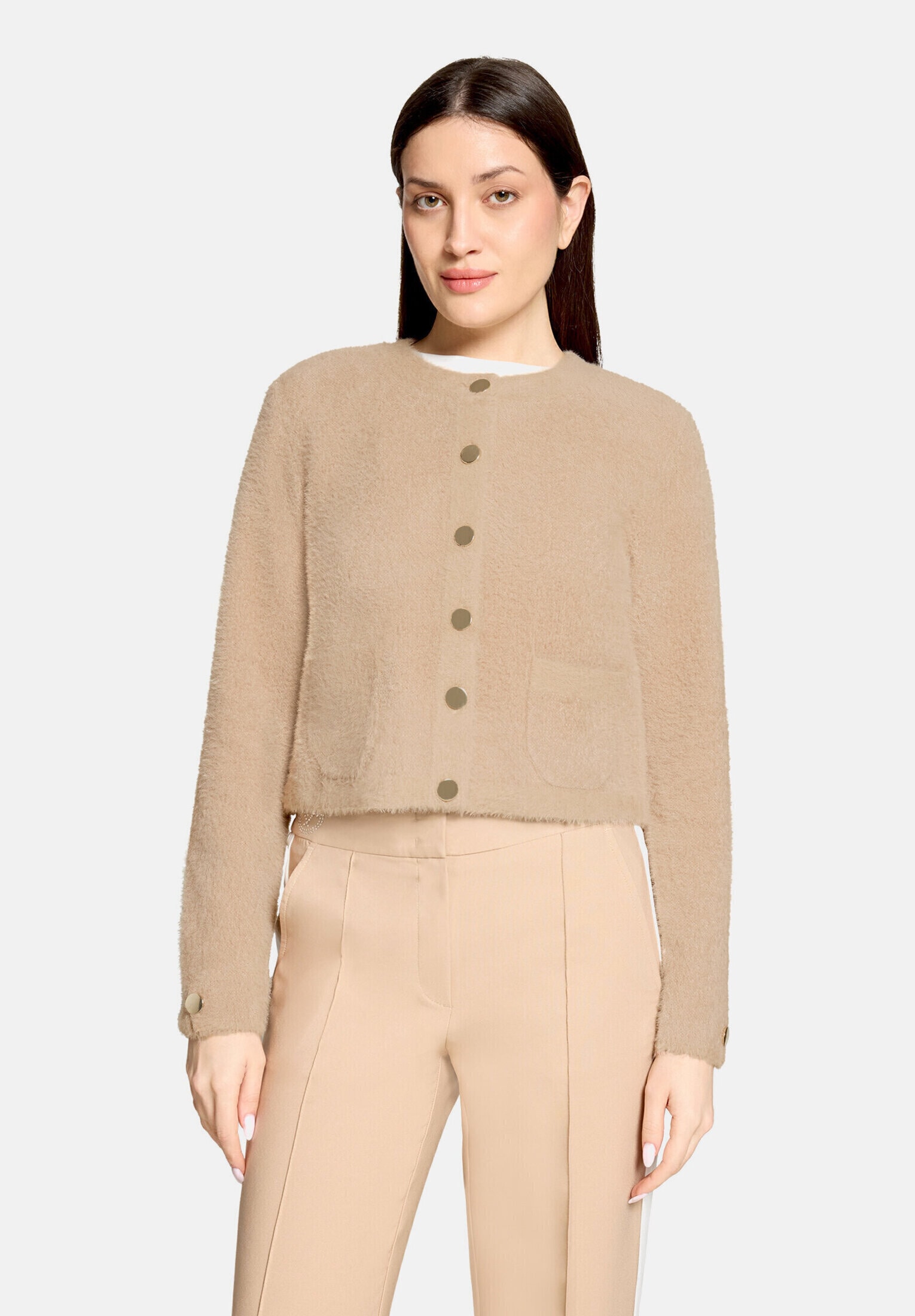 Betty Barclay Strickjacke »Damen mit aufgesetzten Taschen« 1 Stk.