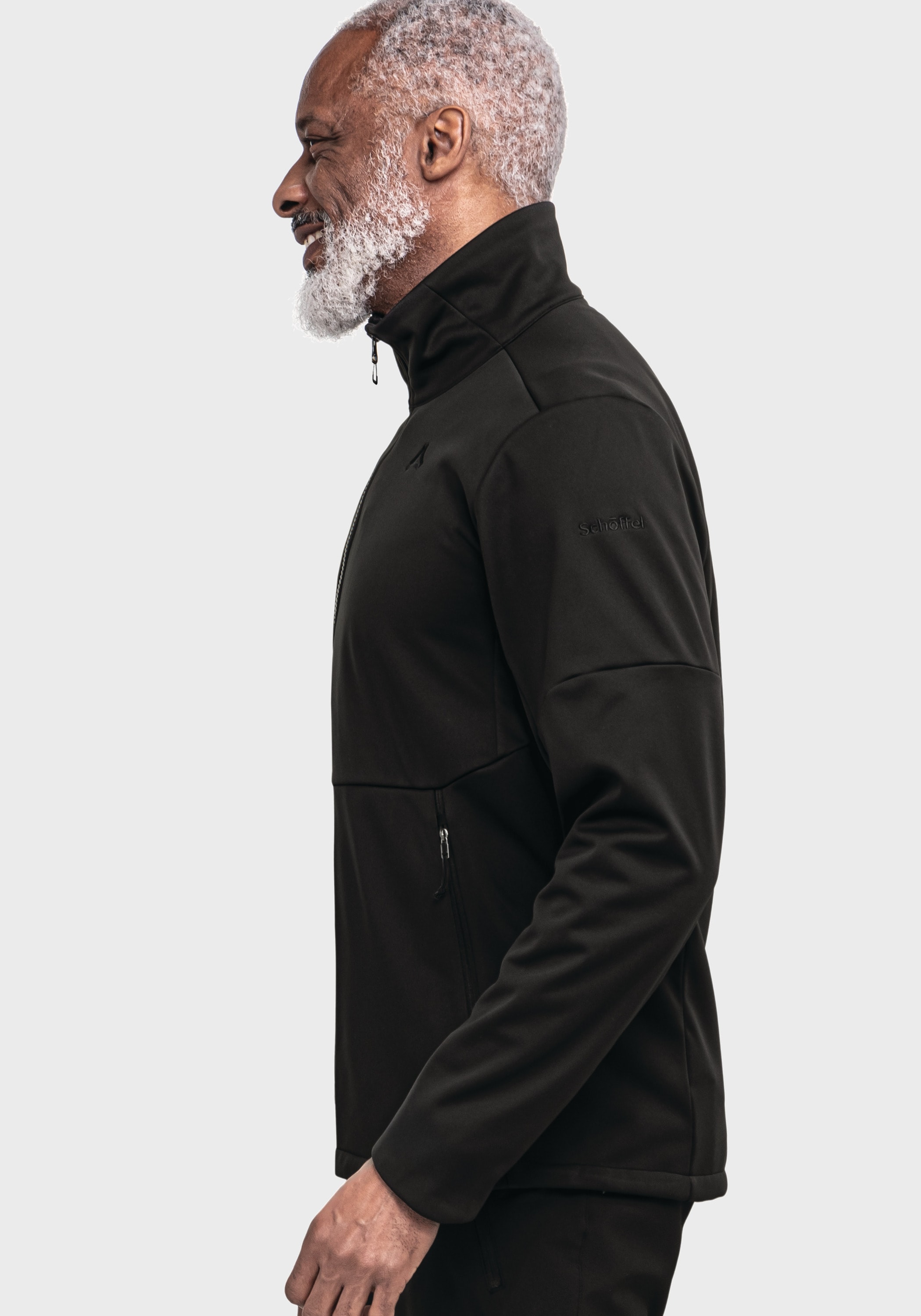 Schöffel Outdoorjacke »Hiking Softshell Jk Style Fracon MNS«, ohne Kapuze