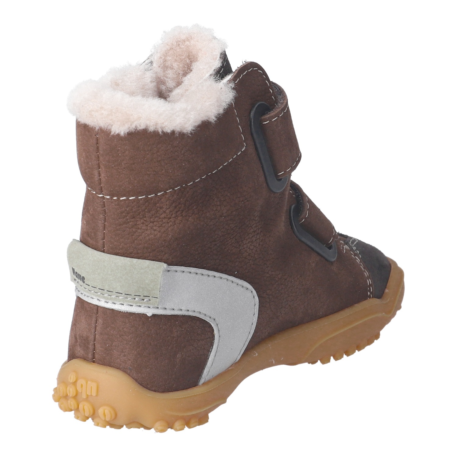 qnuffs Barfußschuh »EIBE«  Winterboots, mit wasserdichter TEX-Ausstattung, mit Namensschild