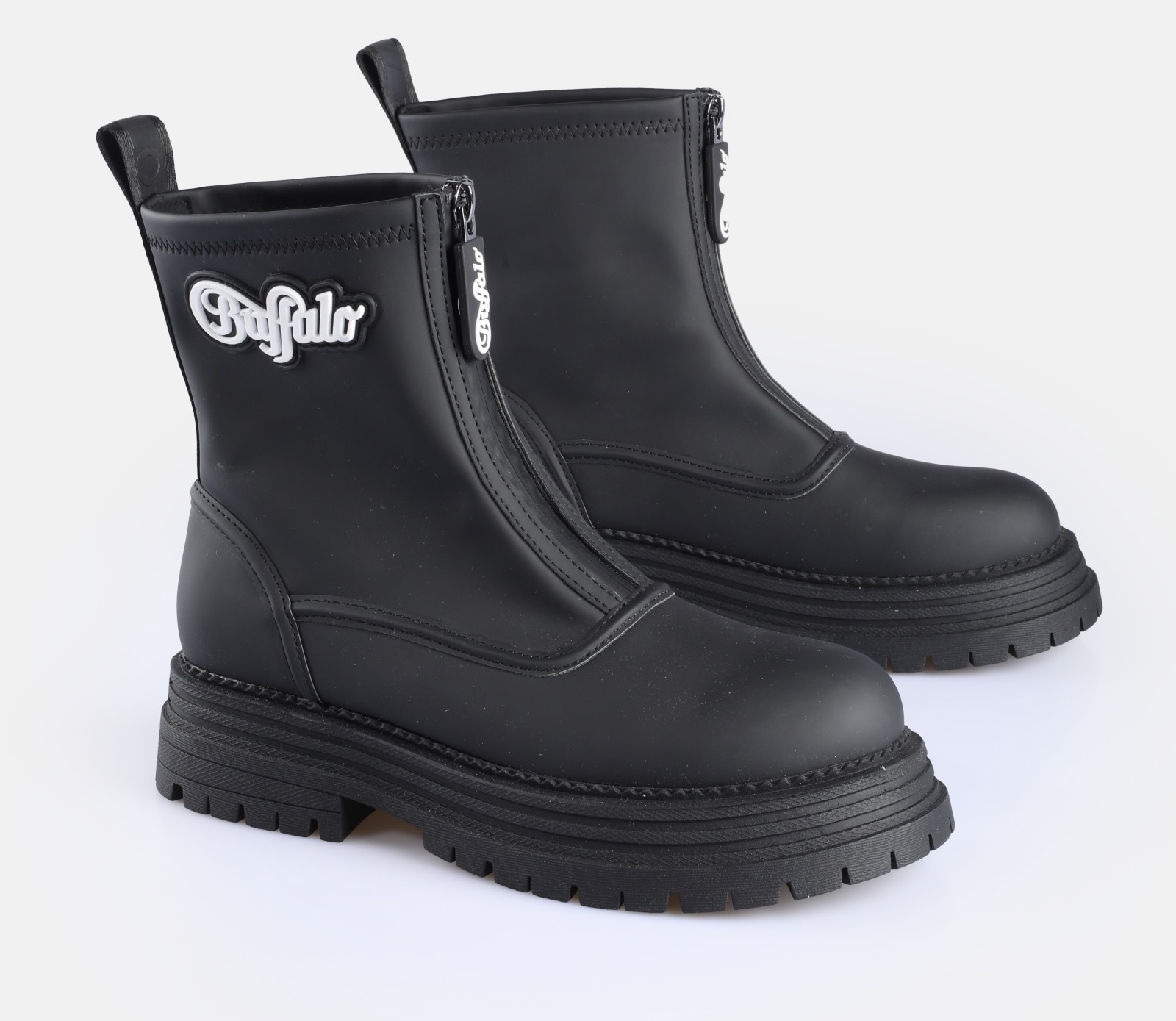 Buffalo Gummistiefel "LENNOX RAIN ZIP" Gummistiefelette, Festivalboots, Pla günstig online kaufen