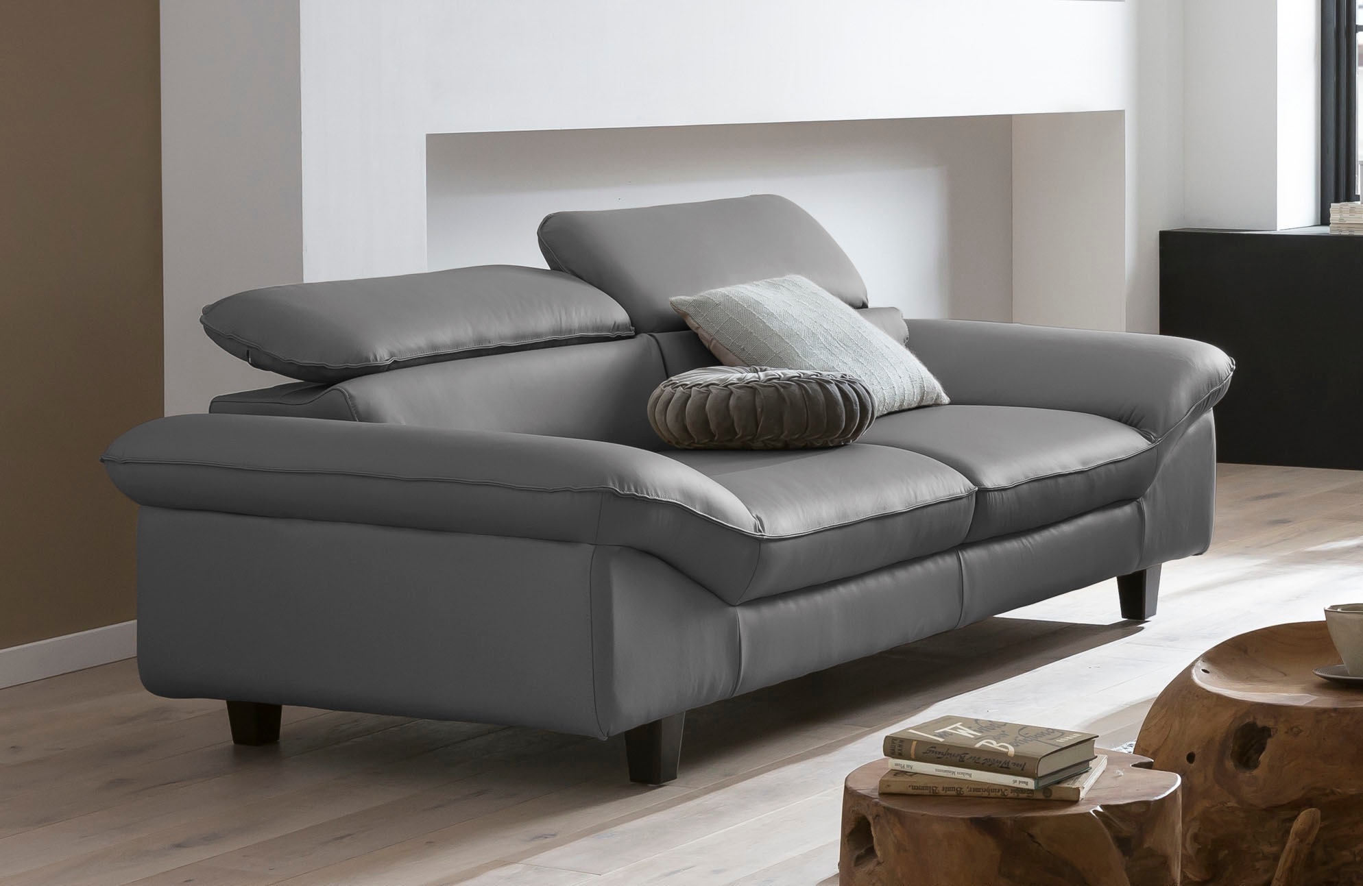 Home affaire 2-Sitzer "Pilot", Big-Sofa mit Kopfteilverstellung günstig online kaufen