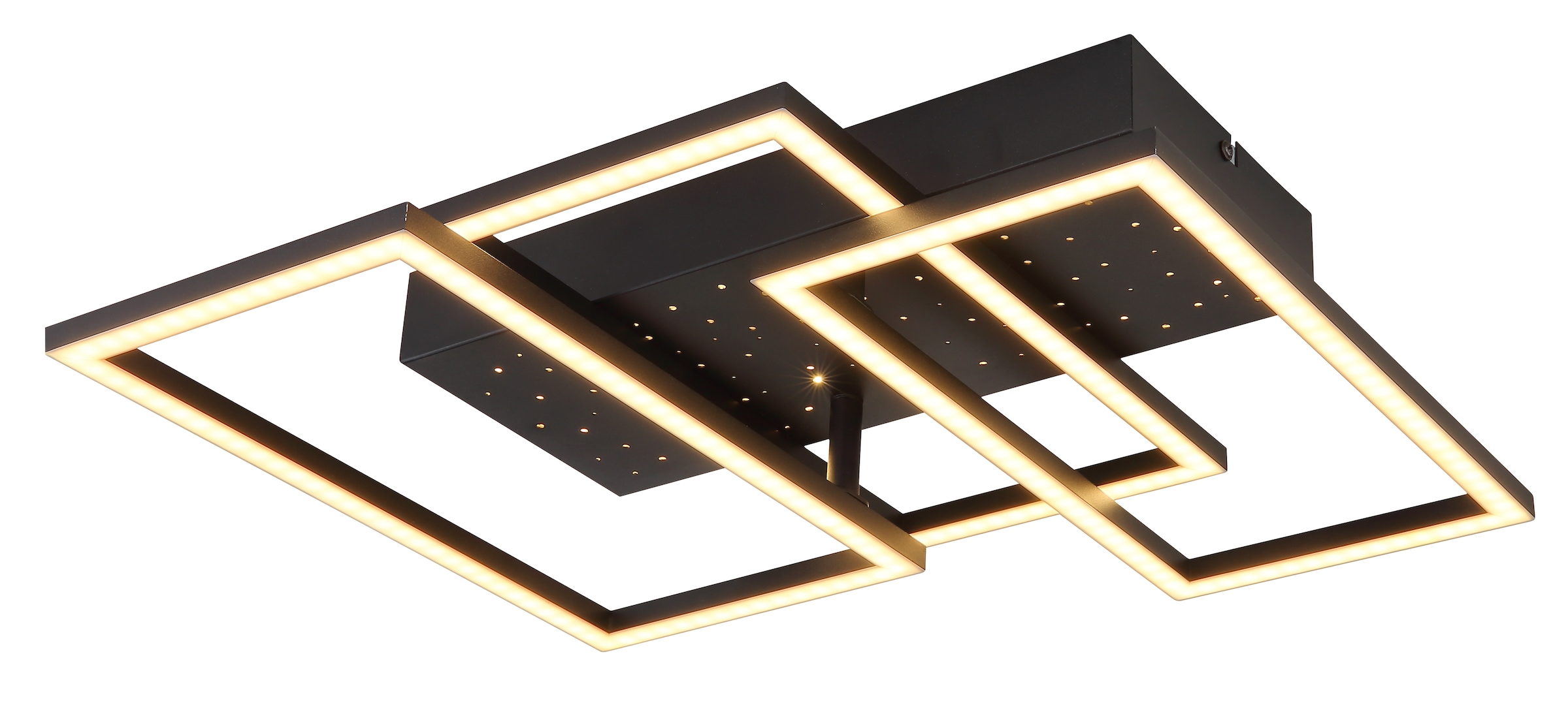 GLOBO LIGHTING LED Deckenleuchte »TERRXA«, Leuchtmittel LED-Modul | LED fest integriert, Deckenlampe/mehrere Stufen schaltbar/Wohnzimmer/Schlafzimmer/elegant