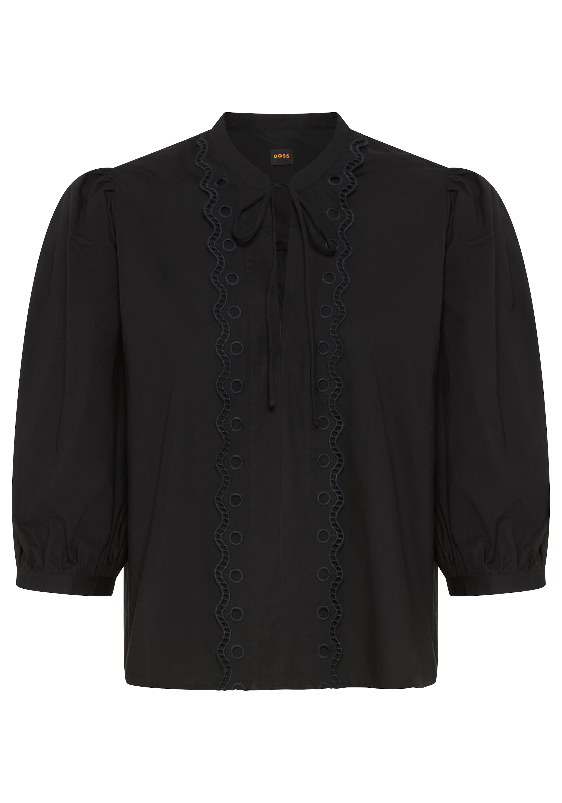 BOSS ORANGE Schlupfbluse "Balet Premium Damenmode" aus Baumwoll-Popeline, B günstig online kaufen