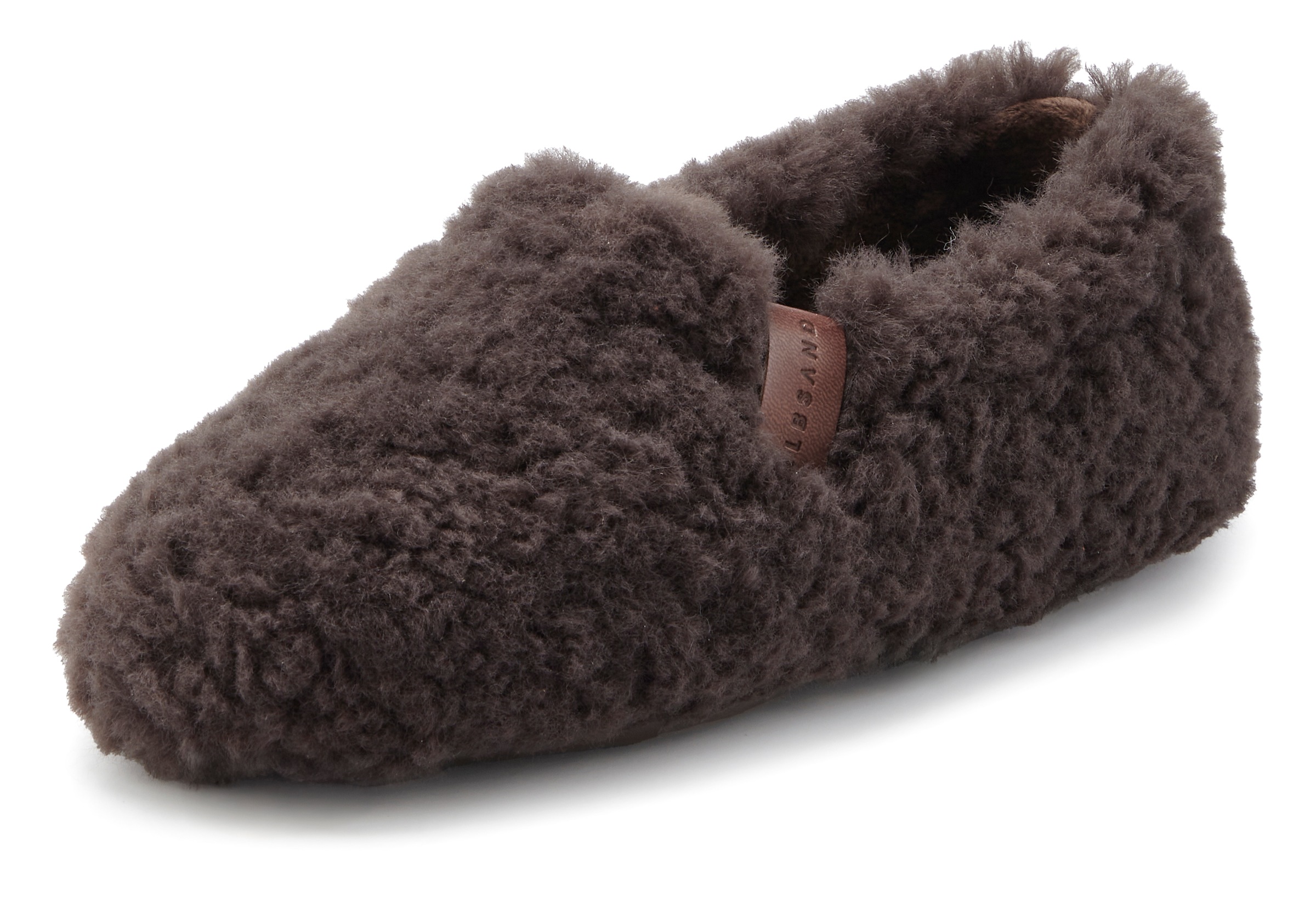 Elbsand Hausschuh, mit kuscheligem Fellimitat, Pantolette, Pantoffel, Hütte günstig online kaufen