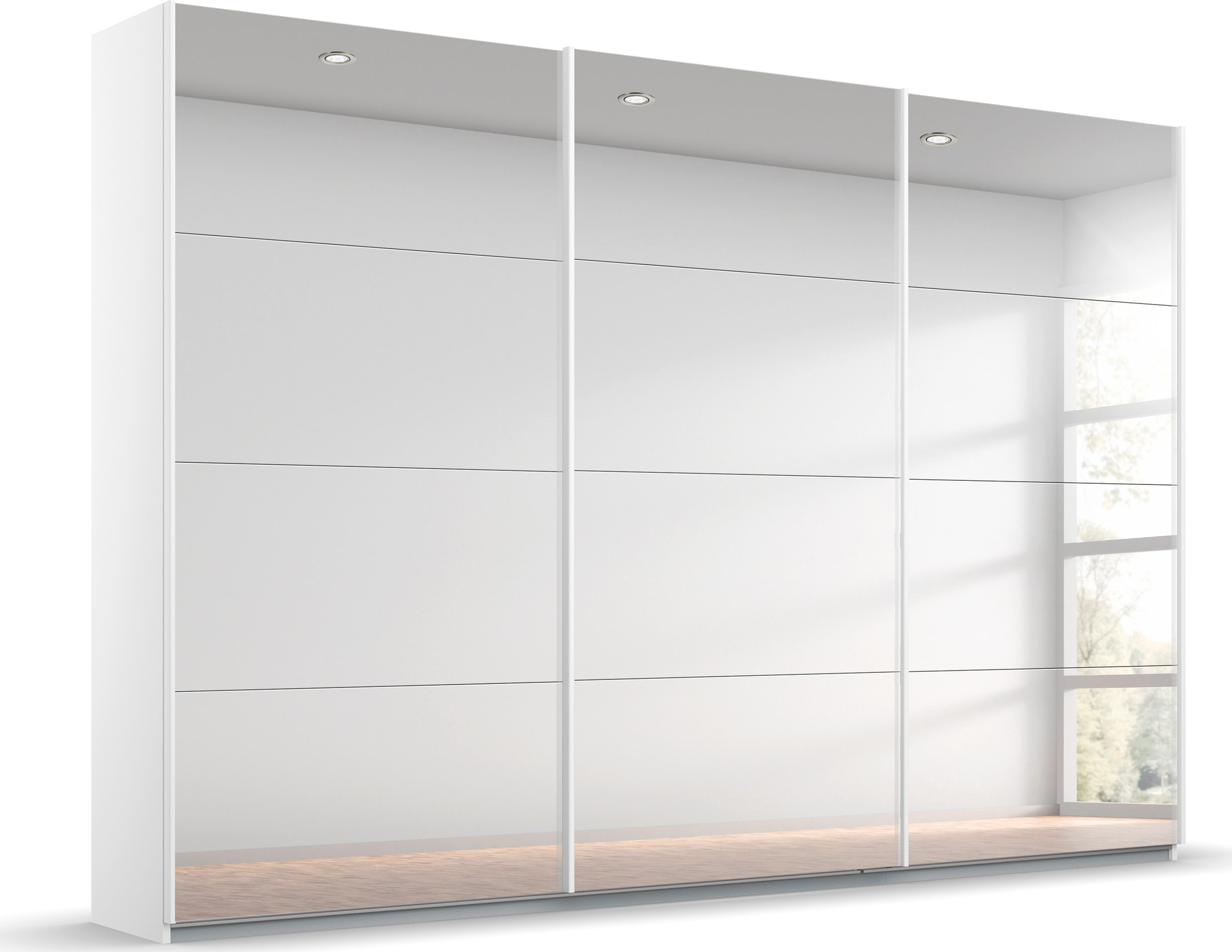 OTTO home Kleiderschrank "Mehrzweckschrank Aktenschrank Möbel Mietswohnung Schlafzimmer ORACLE" Breiten 203/271/315/360 cm Höhen 210/229 cm, inkl. Schubladen-Einsatz und extra Einlegeböden MADE IN GERMANY