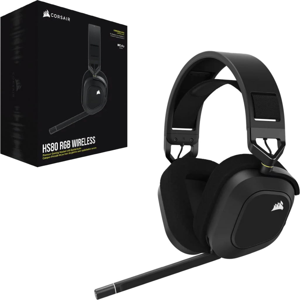 Corsair Over-Ear-Kopfhörer »HS80«, WLAN (WiFi)