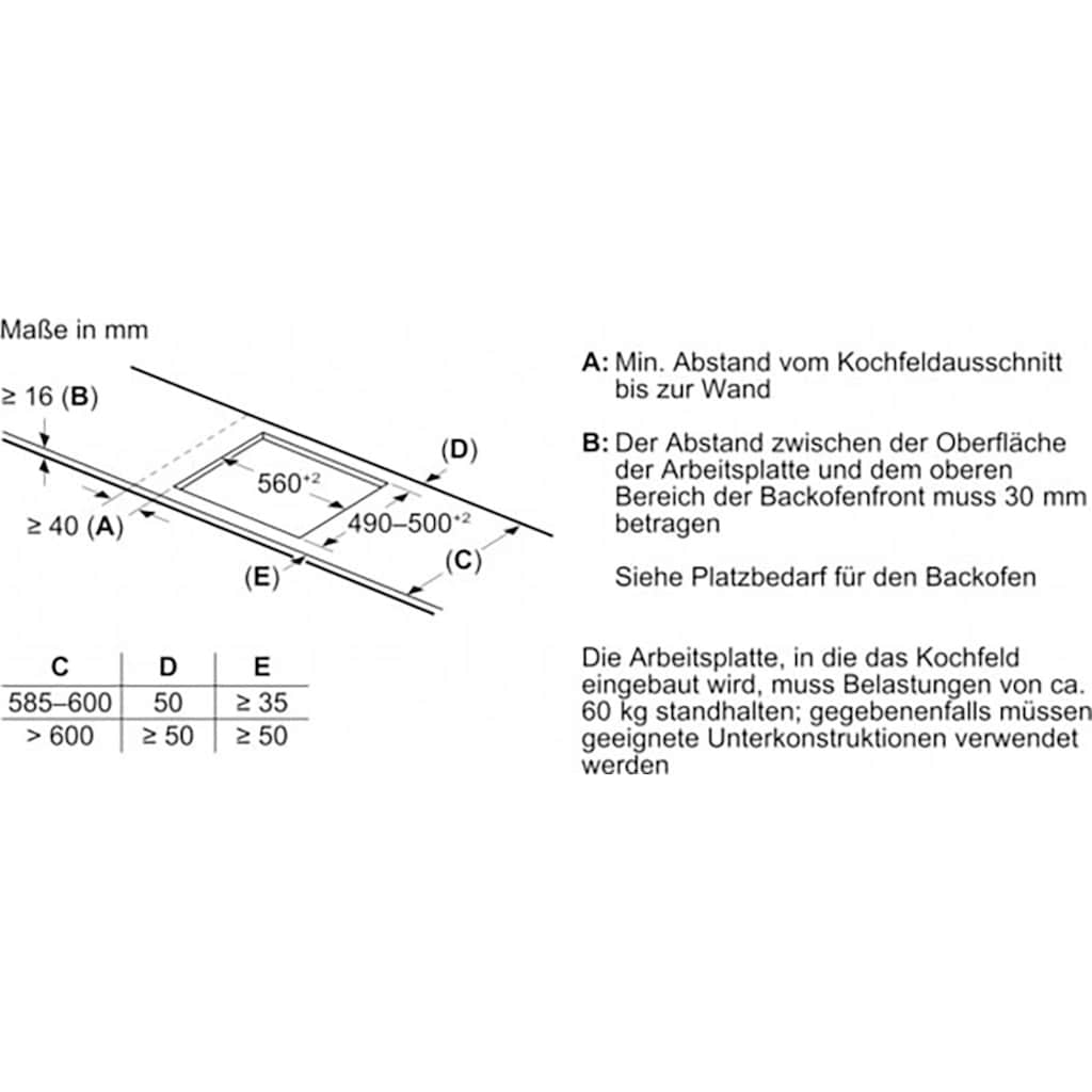 NEFF Flex-Induktions-Kochfeld von SCHOTT CERAN® »T66TTX4L0«, T66TTX4L0