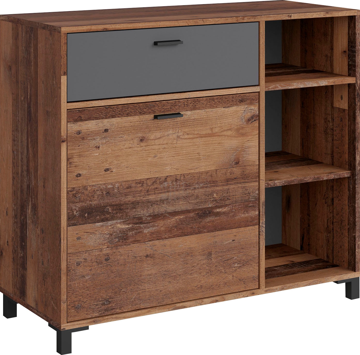 INOSIGN Sideboard "Jackson", Breite 98 cm, mit offenem Regal günstig online kaufen