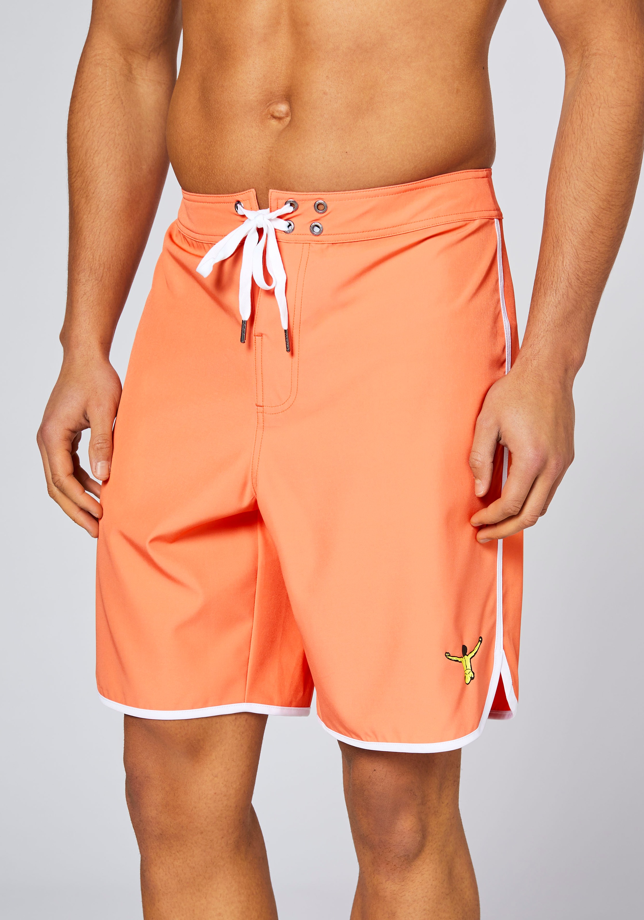 Badeshorts CHIEMSEE, Gr. L (52/54), melon, 100% Polyester, Badehosen Badeshorts 2