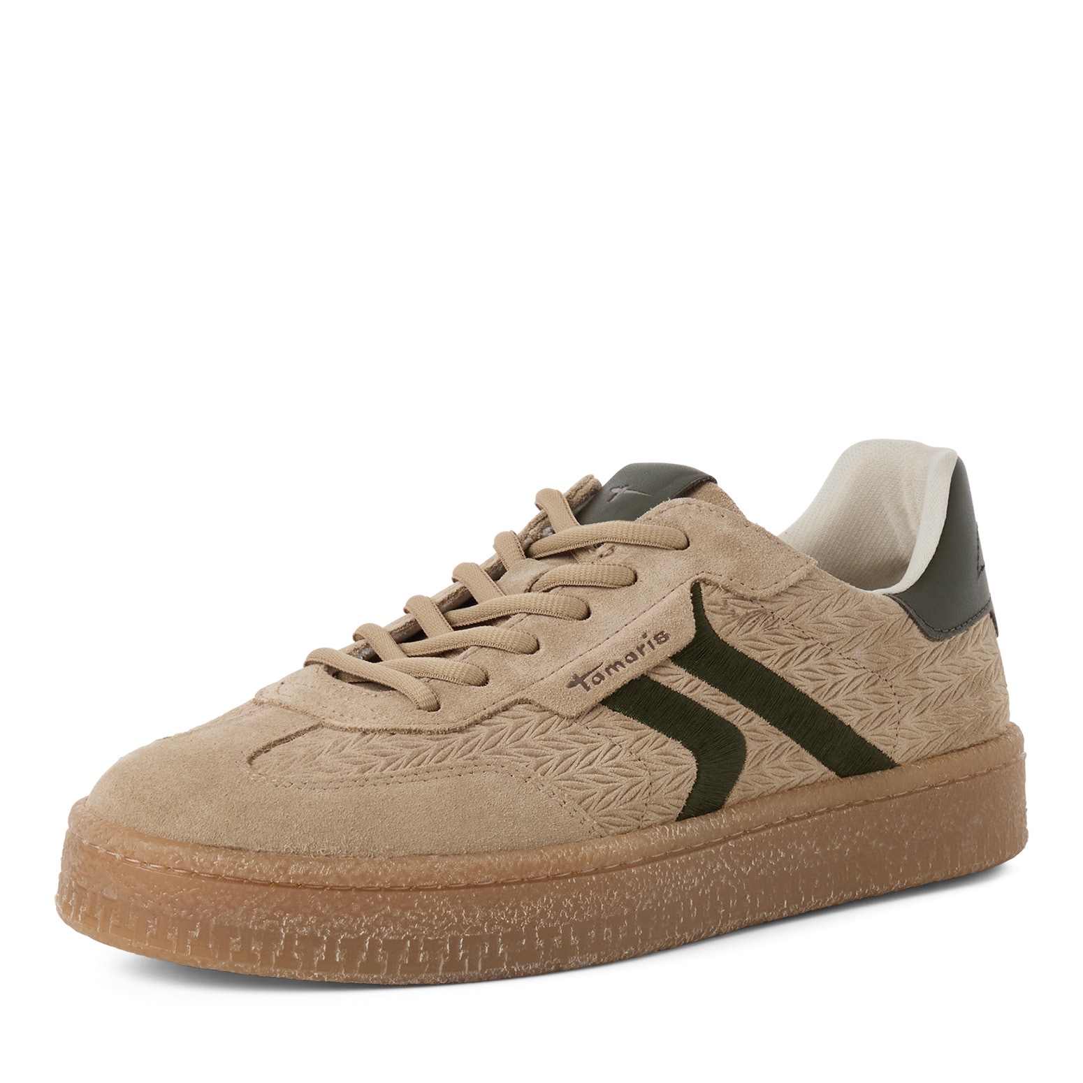 Tamaris Plateausneaker Freizeitschuh, Halbschuh, Schnürschuh im Retro-Look