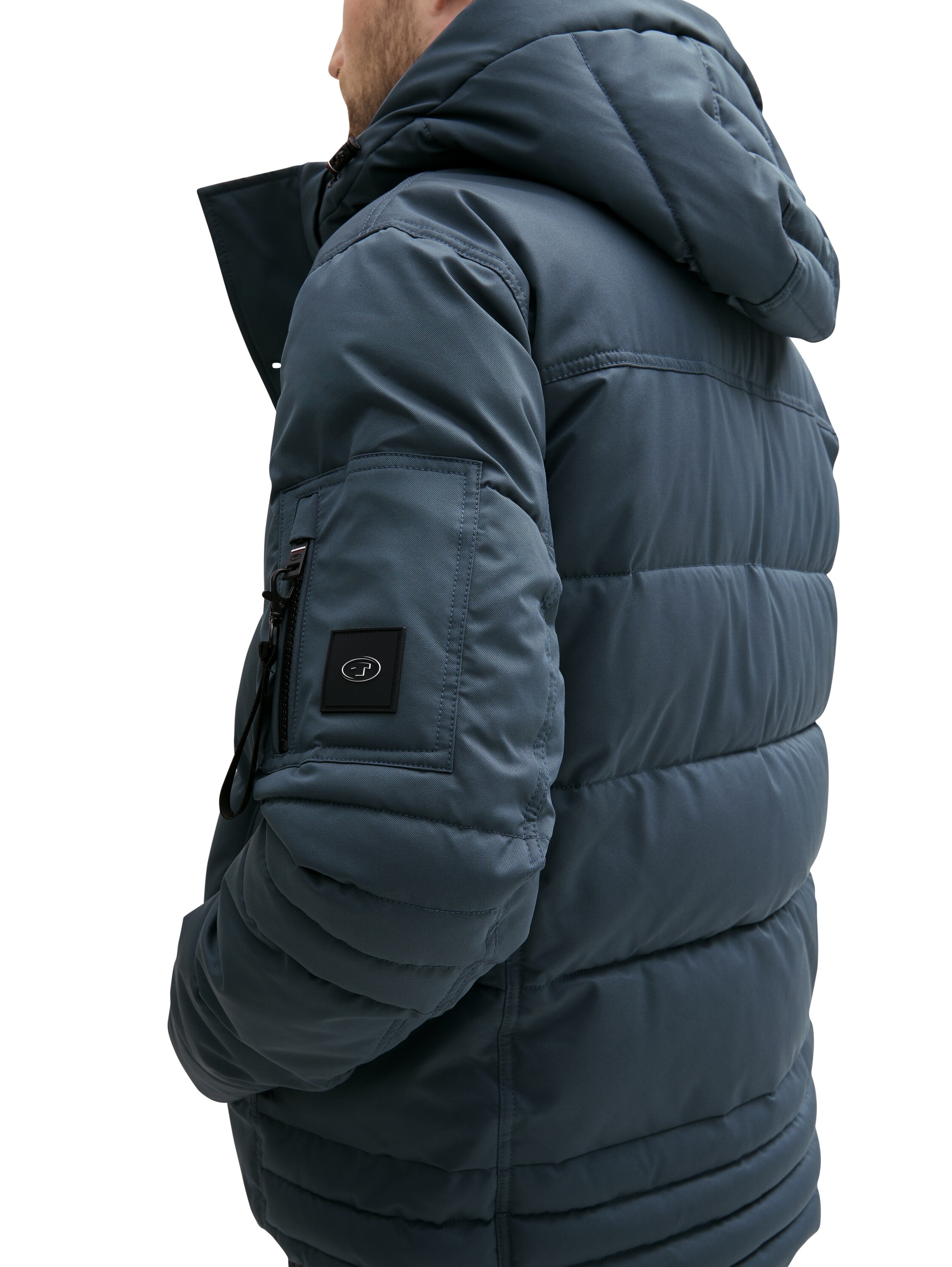 TOM TAILOR Steppjacke, mit Kapuze, mit Kapuze