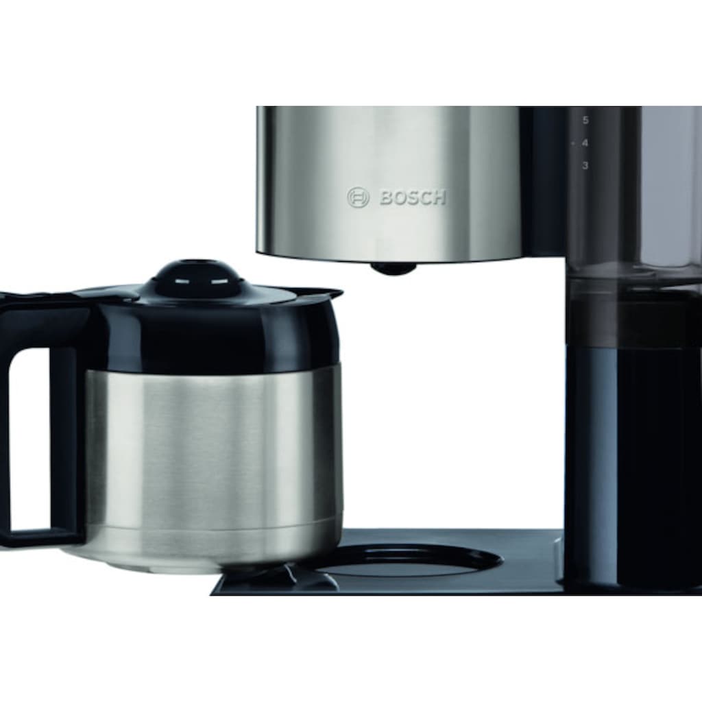 BOSCH Filterkaffeemaschine »TKA8A683 Styline«, 1,1 l Kaffeekanne, Papierfilter, 1x4