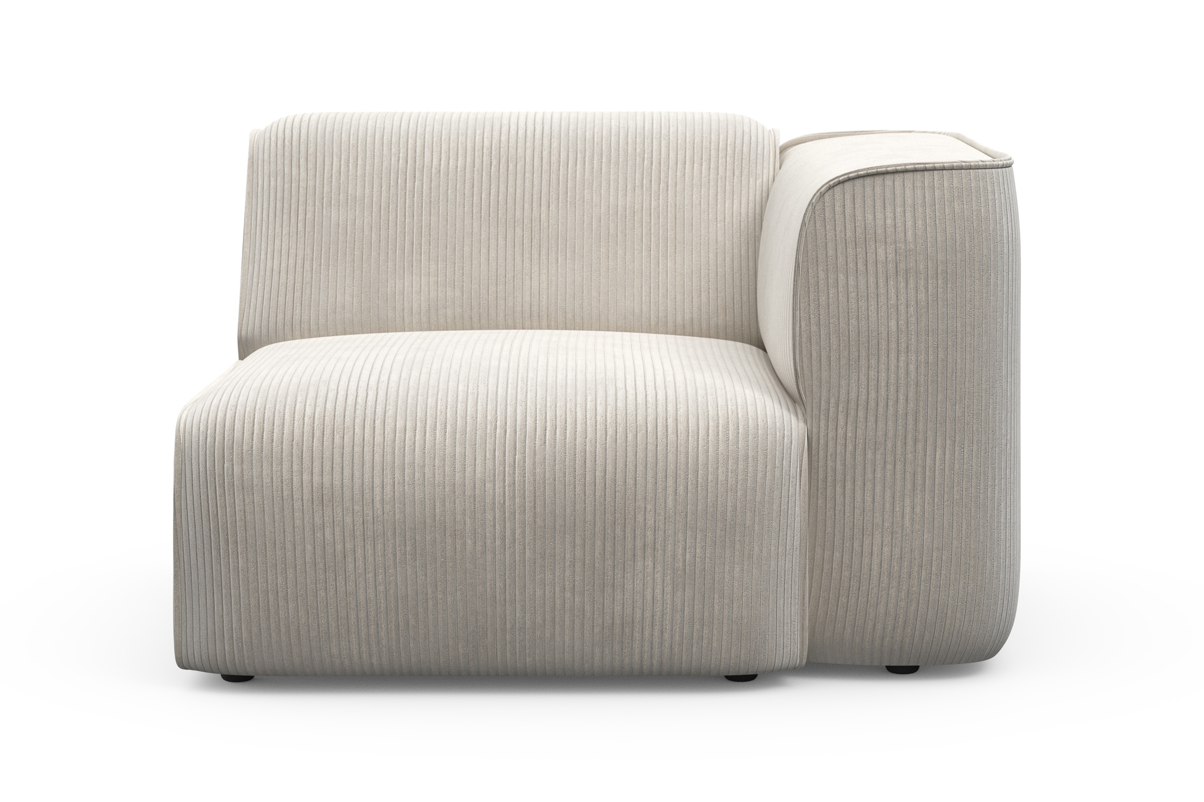OTTO home Sessel "Sofa-Eckelement, Maße B/T/H: 109/97/46 cm" als Modul oder separat verwendbar, für individuelle Zusammenstellung