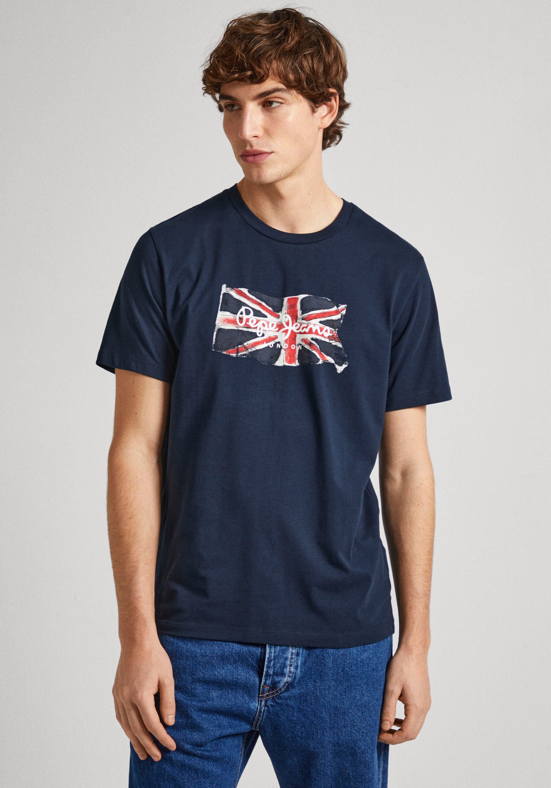 Pepe Jeans Pepe Džinsai Marškinėliai »CLAG« su gr...