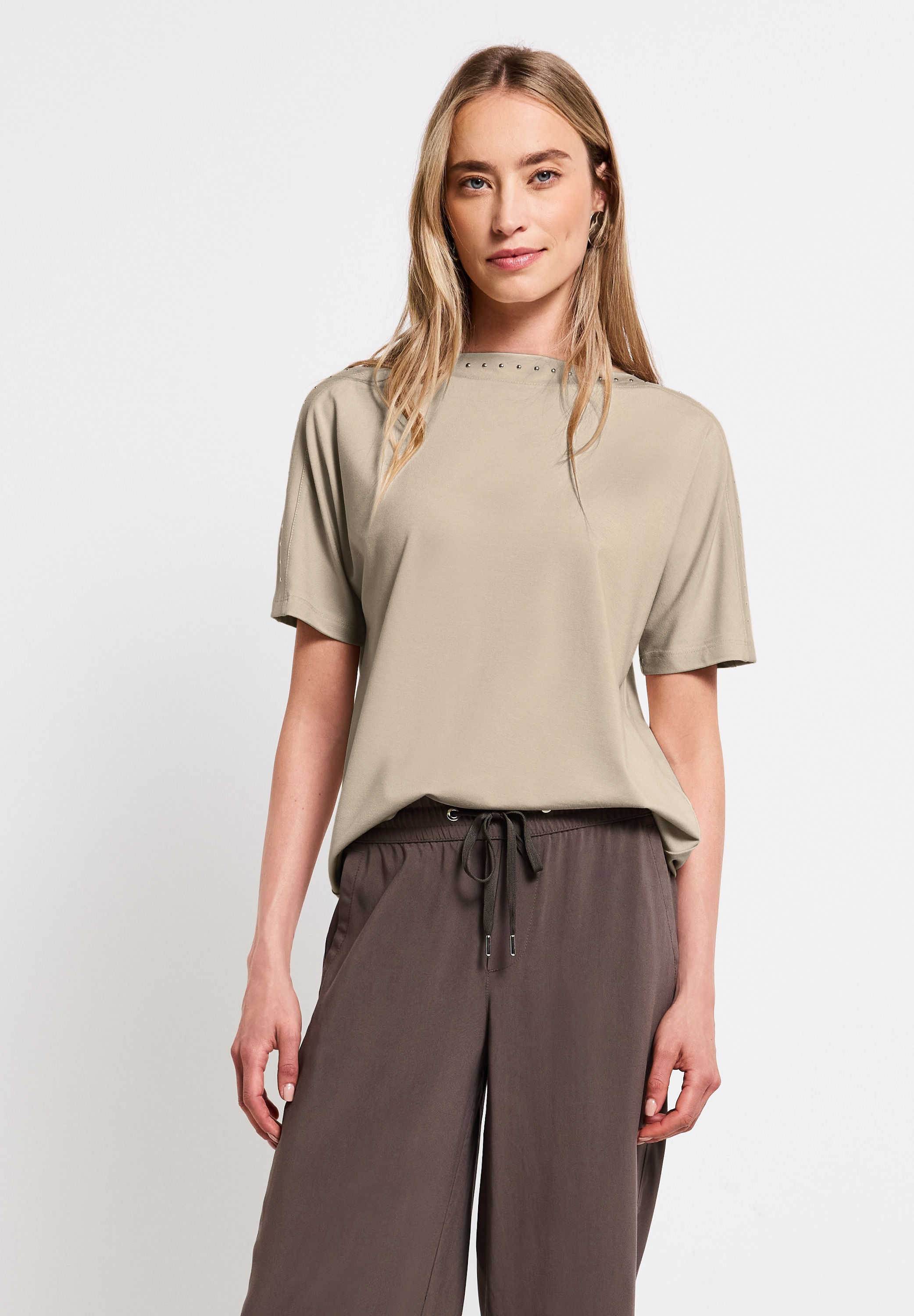 STREET ONE T-Shirt, mit Nieten