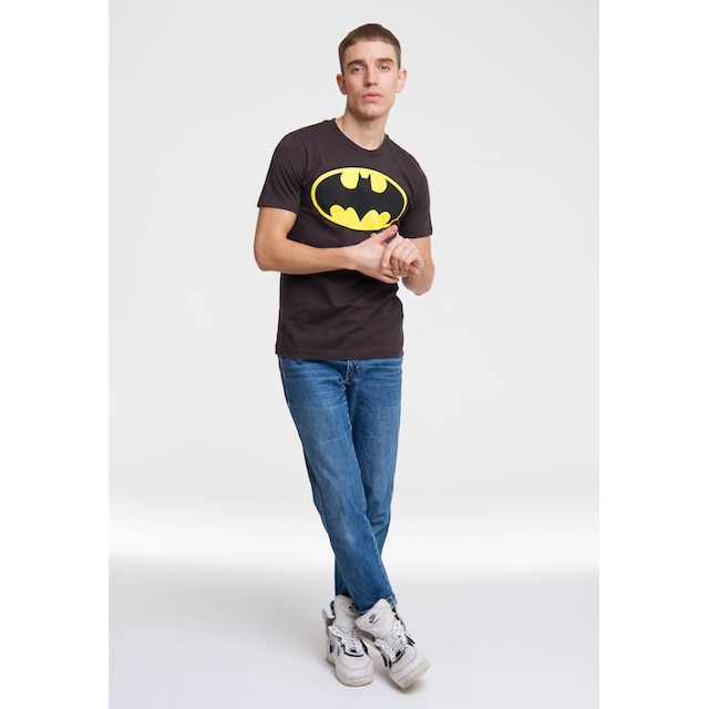 LOGOSHIRT T-Shirt »BATMAN - BAUR | bestellen Frontprint LOGO«, coolem ▷ mit