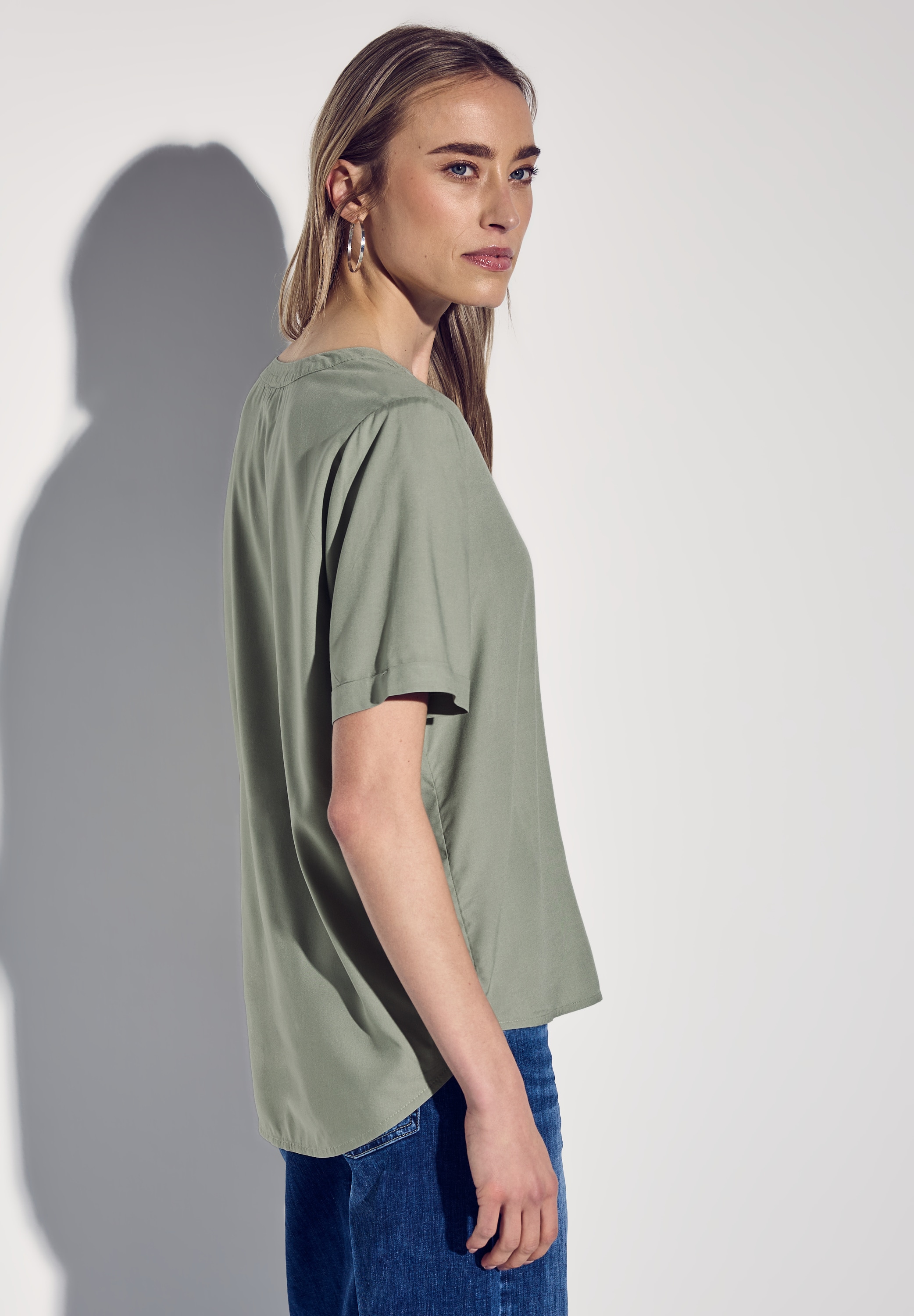 STREET ONE Shirtbluse, aus softer Viskose