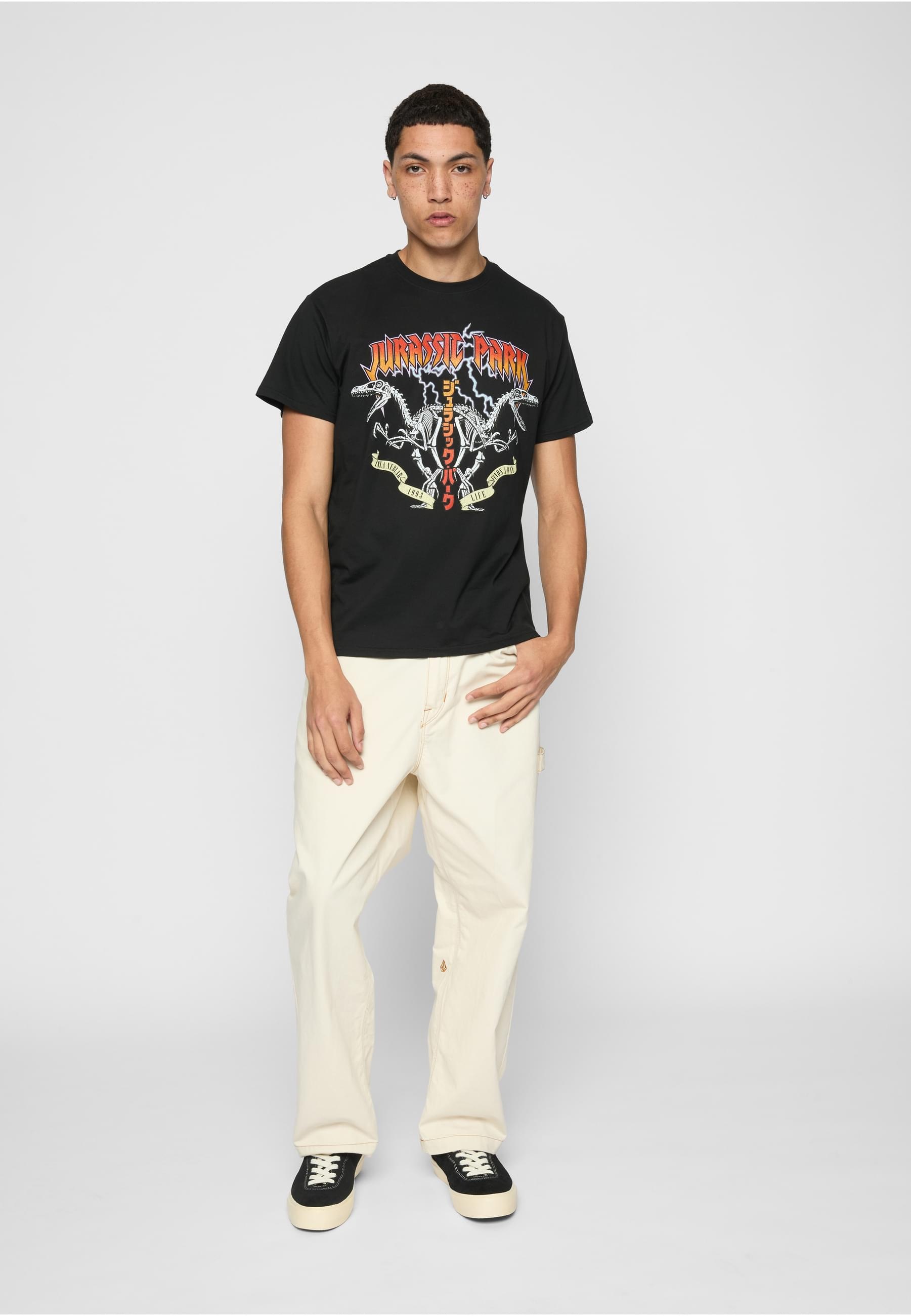 Merchcode T-Shirt »Merchcode Herren Jurassic Park Rock Tee«, (1 tlg.)