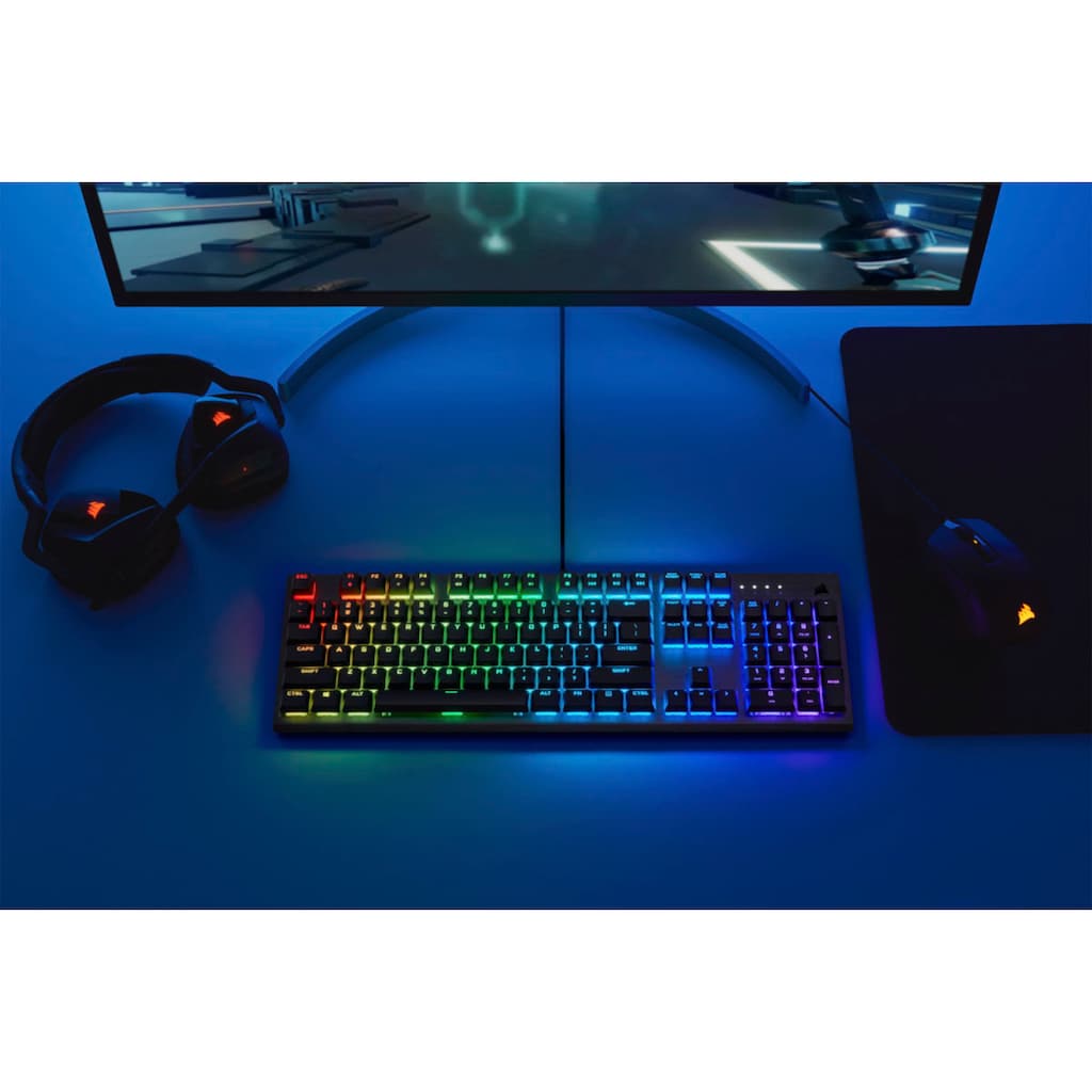 Corsair Gaming-Tastatur, (Multimedia-Tasten)