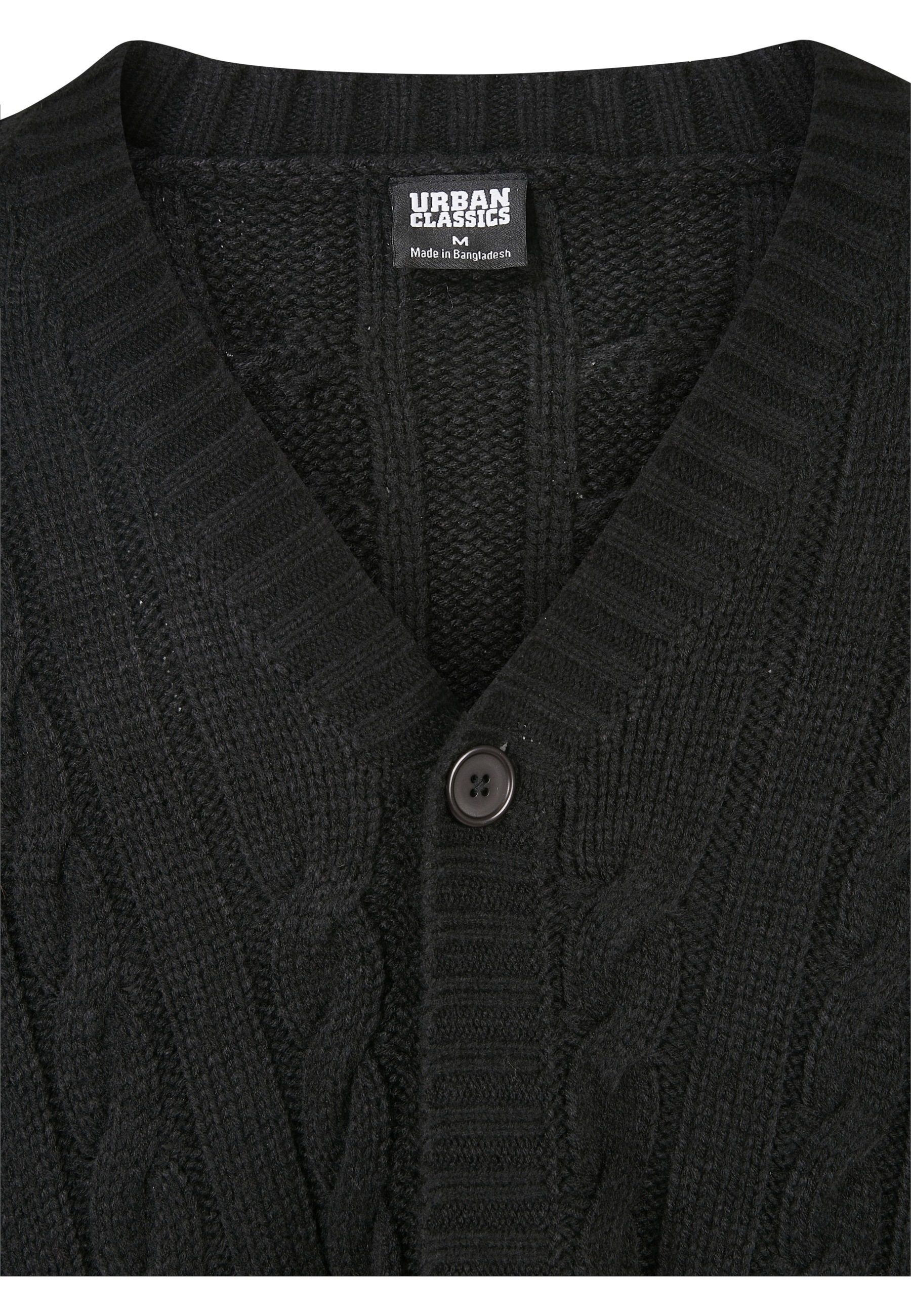 URBAN CLASSICS Cardigan »Urban Classics Herren Boxy Cardigan« 1 Stk.