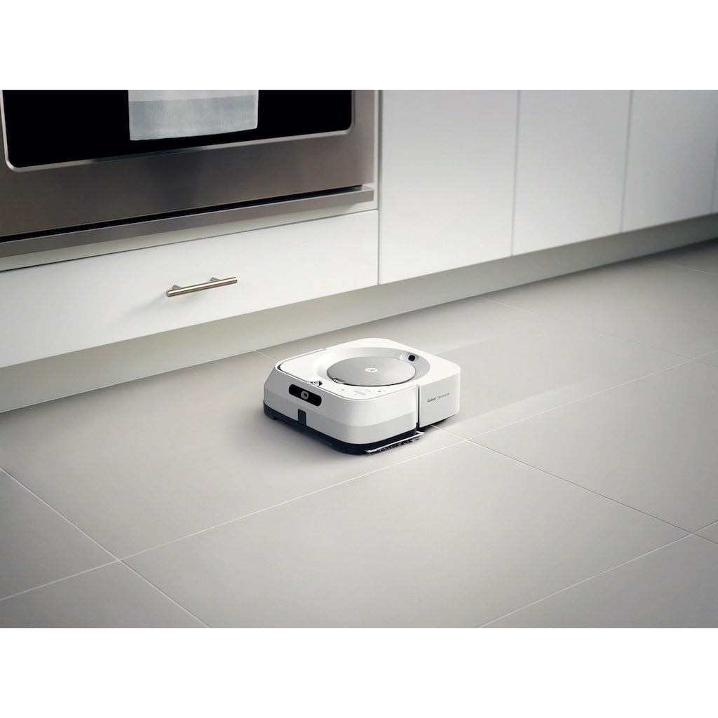 iRobot Wischroboter »Braava jet m6 (m6138)«, App-/Sprachsteuerung, Nasswischen und Trockenfegen, Kartierung